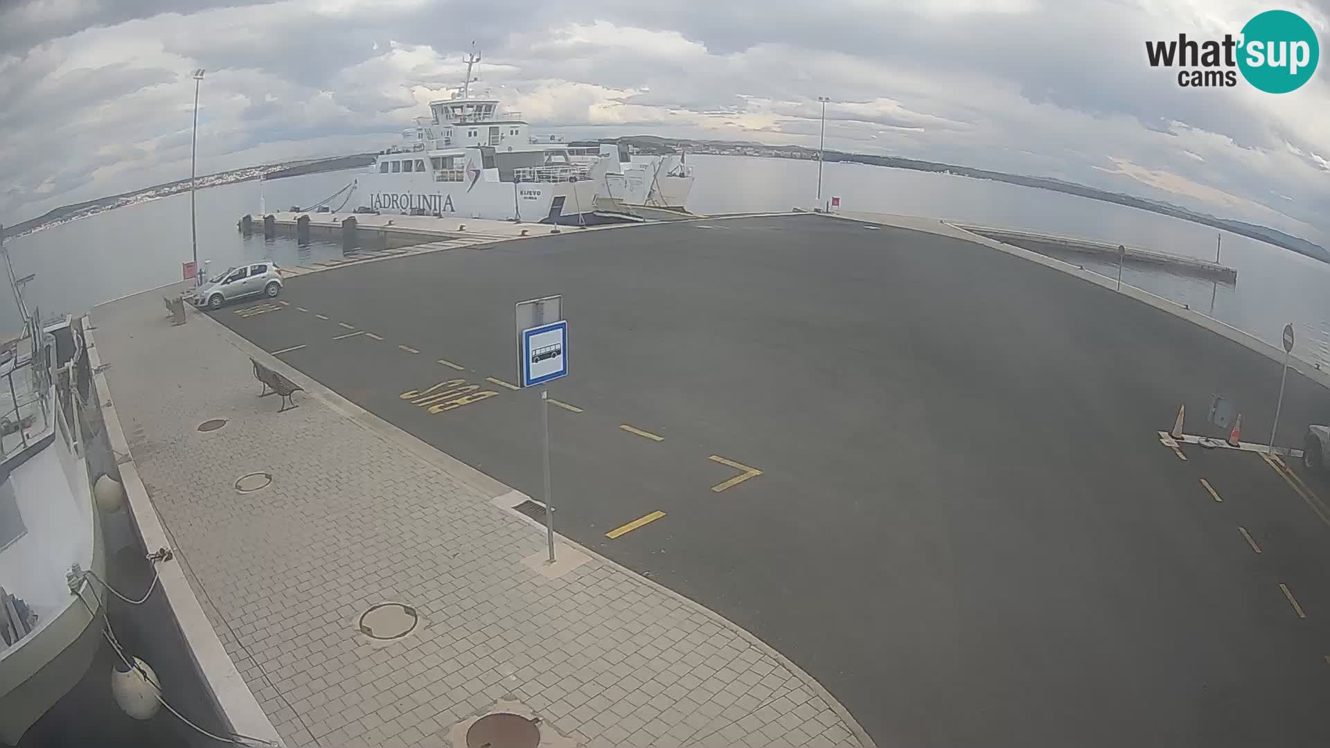 Tkon Live cam – Fähre – Dalmatien – Kroatien