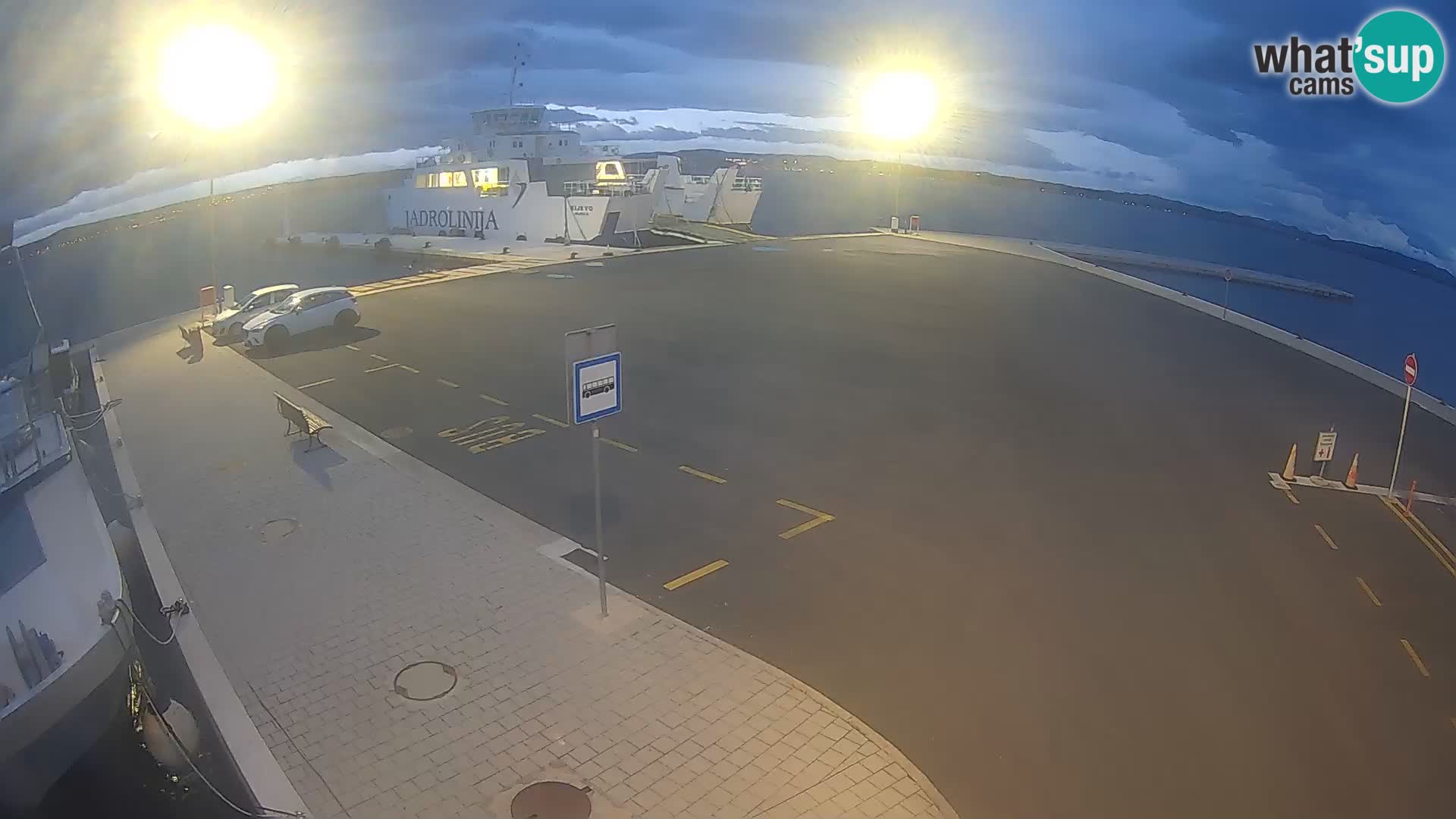 Tkon Live cam – ferry – Dalmatia – Croatia