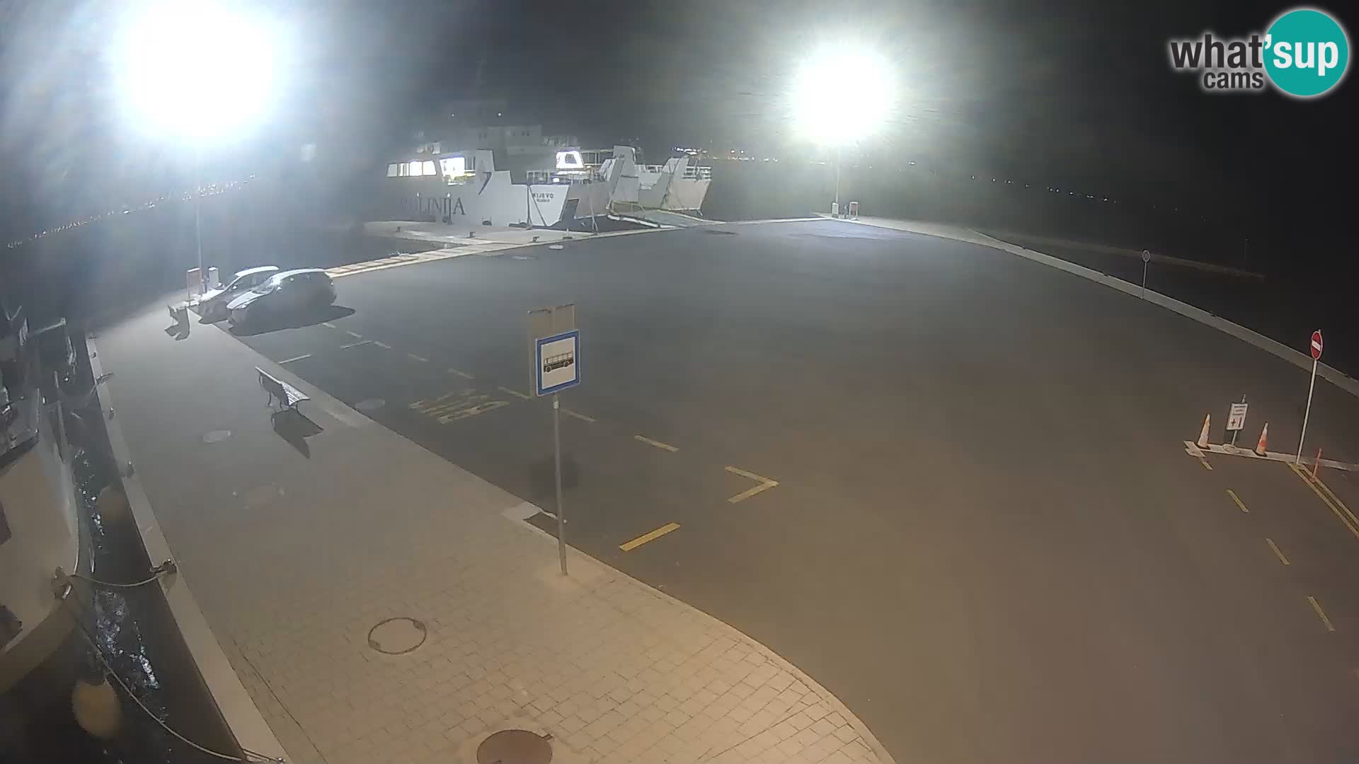 Tkon Live cam – Fähre – Dalmatien – Kroatien