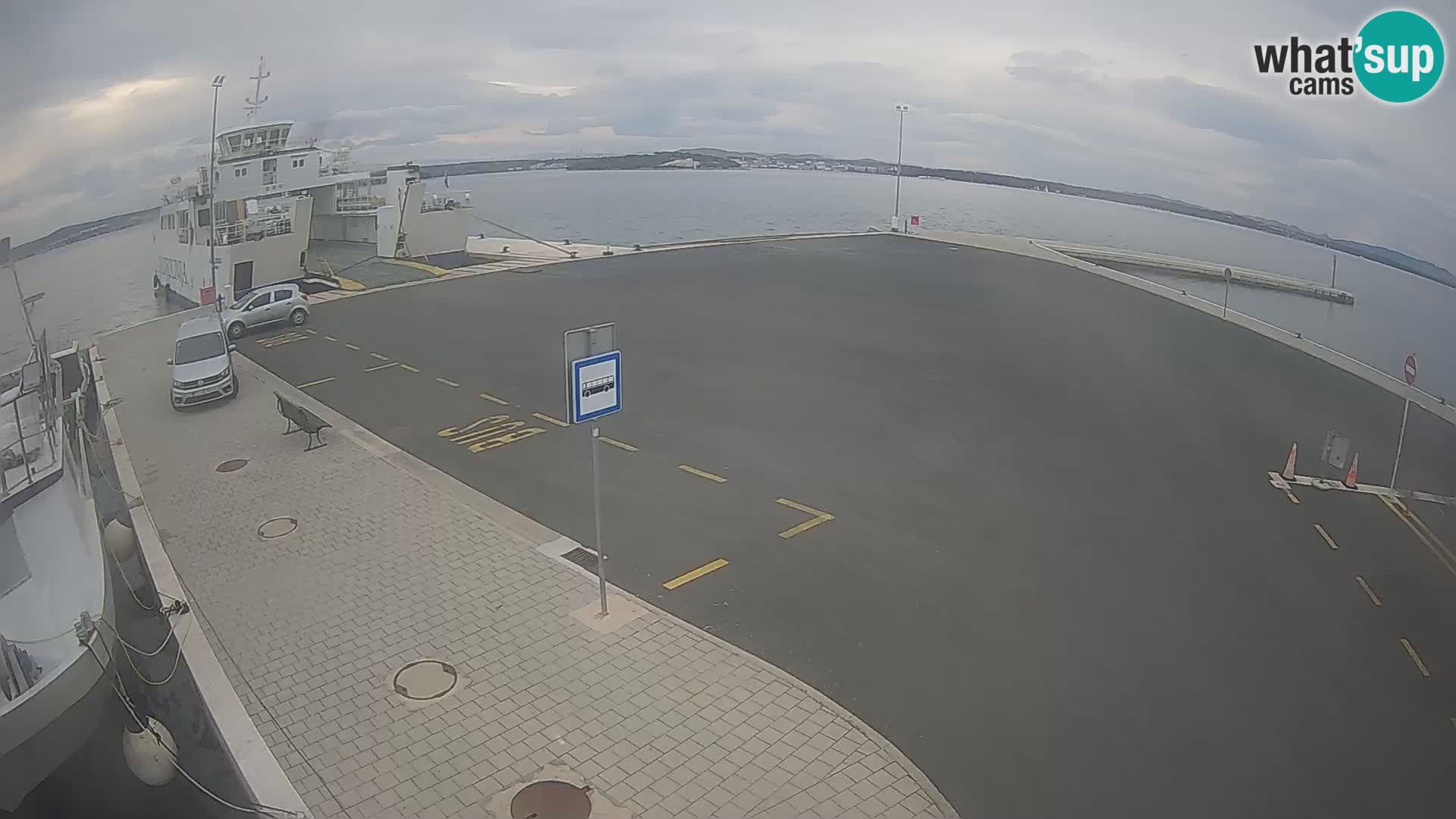 Tkon Live cam – traghetto – Dalmazia – Croazia