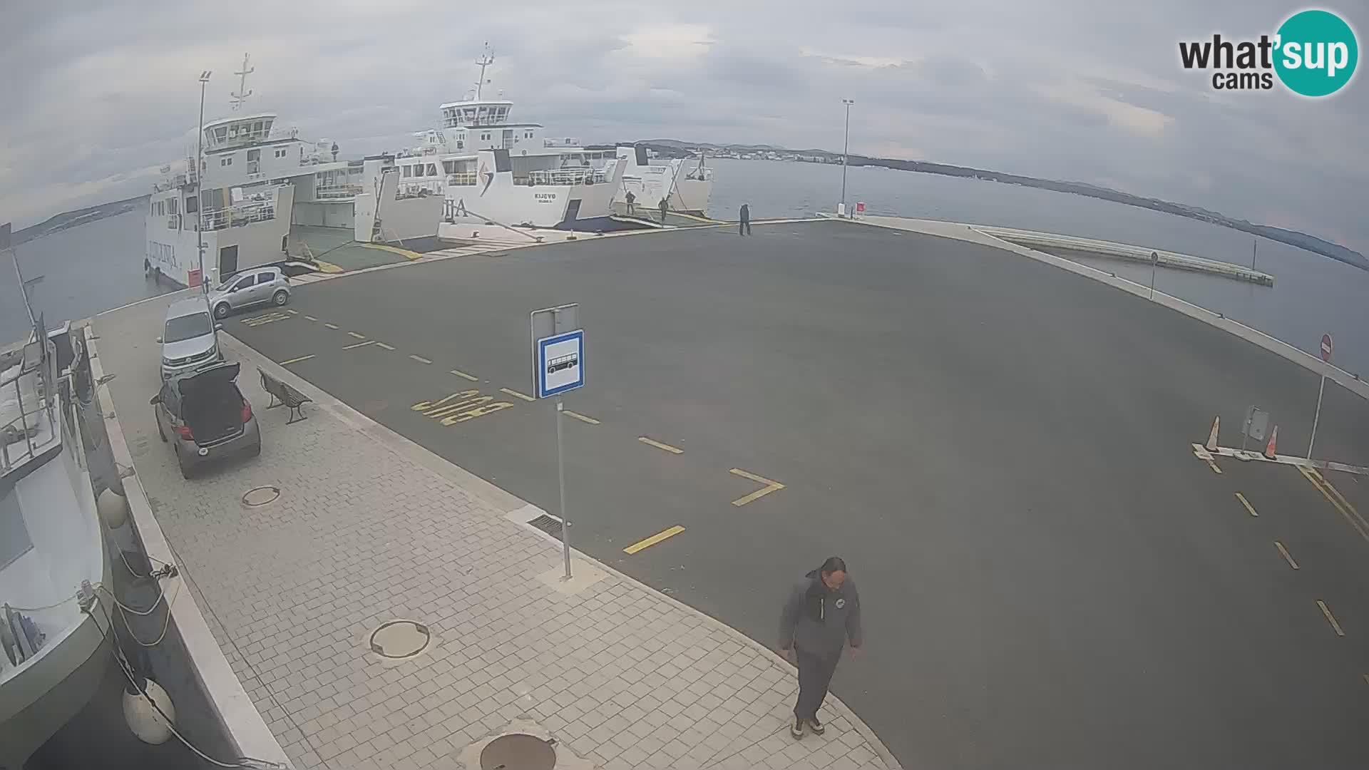 Tkon Live cam – ferry – Dalmatia – Croatia