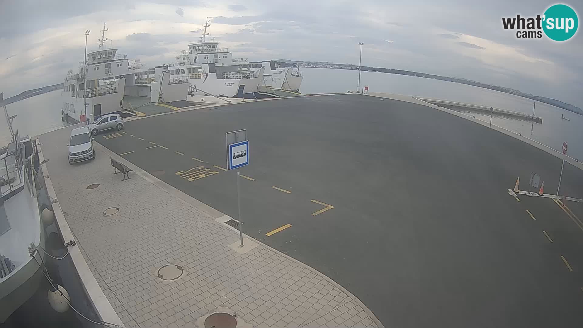 Tkon Live cam – ferry – Dalmatia – Croatia
