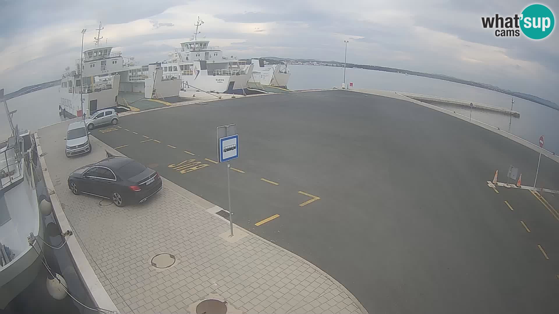 Tkon Live cam – ferry – Dalmatia – Croatia