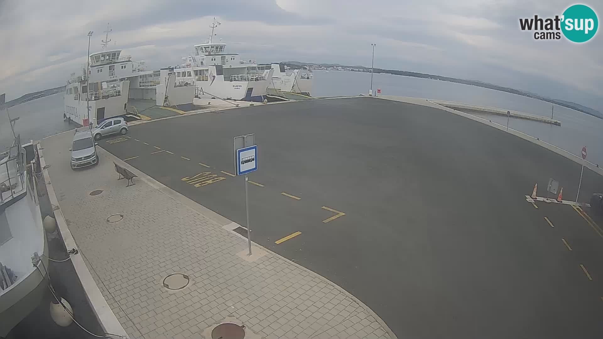 Tkon Live cam – Fähre – Dalmatien – Kroatien