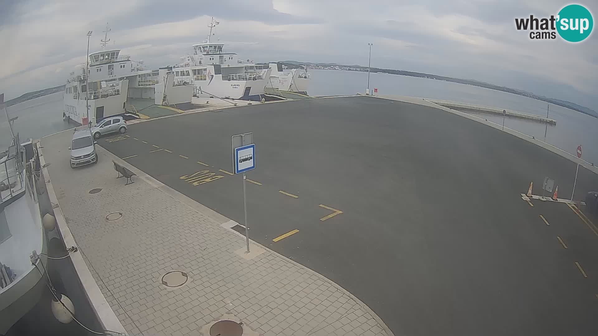 Tkon Live cam – Fähre – Dalmatien – Kroatien