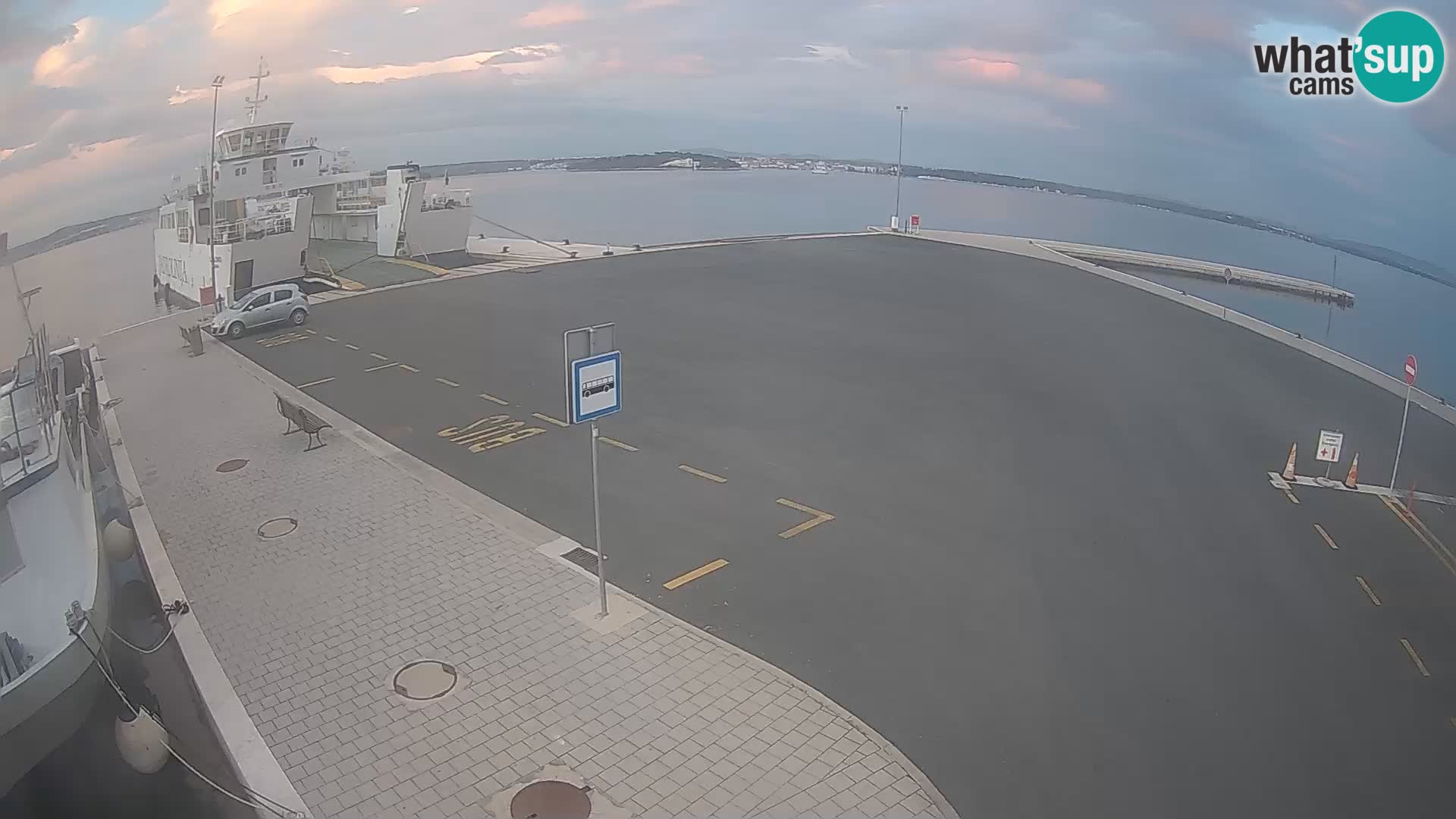 Tkon Live cam – Fähre – Dalmatien – Kroatien