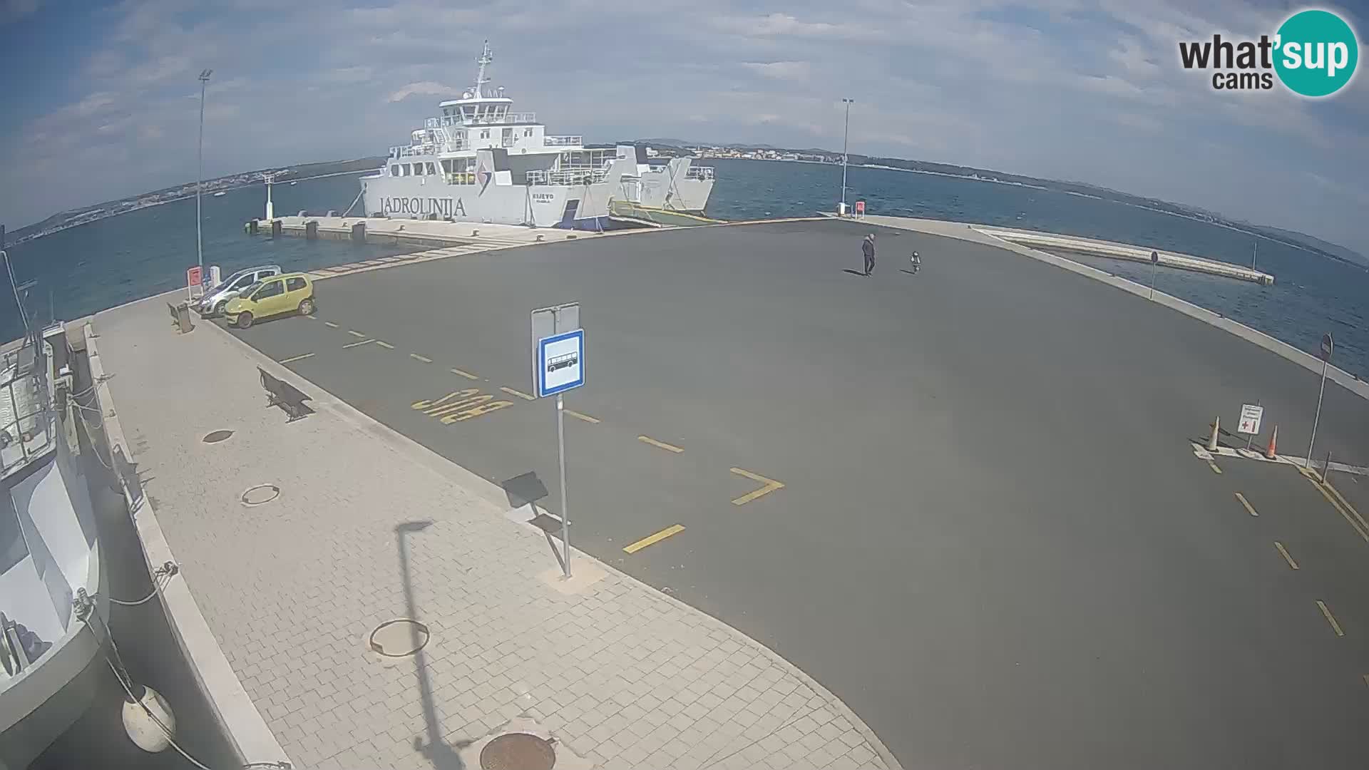 Tkon Live cam – traghetto – Dalmazia – Croazia