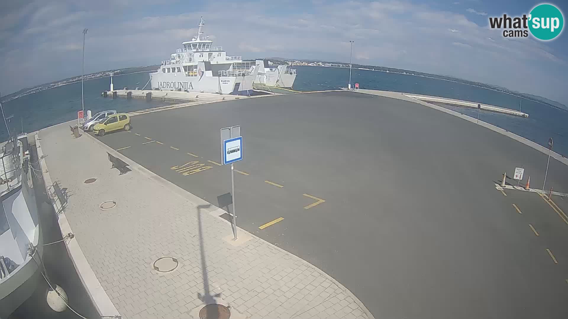 Tkon camera en vivo – Transportar – Dalmacia – Croacia