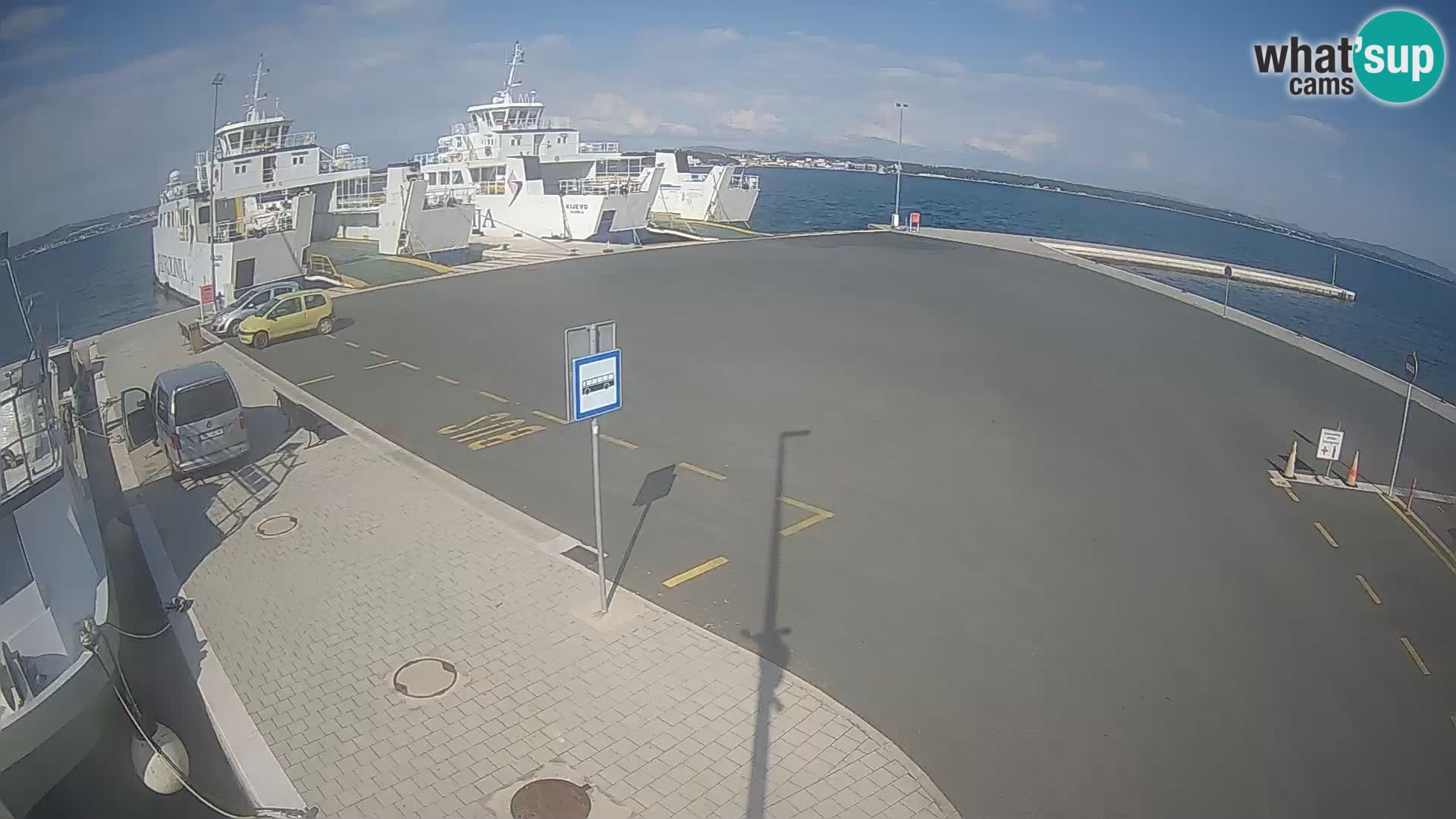 Tkon Live cam – traghetto – Dalmazia – Croazia