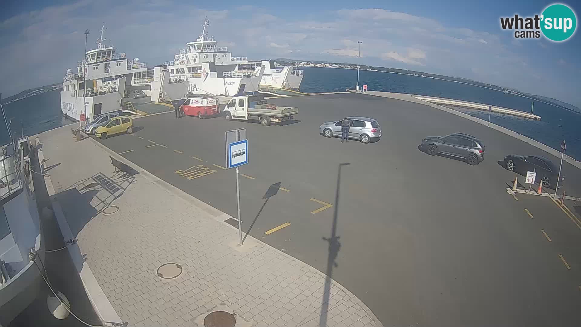 Tkon camera en vivo – Transportar – Dalmacia – Croacia