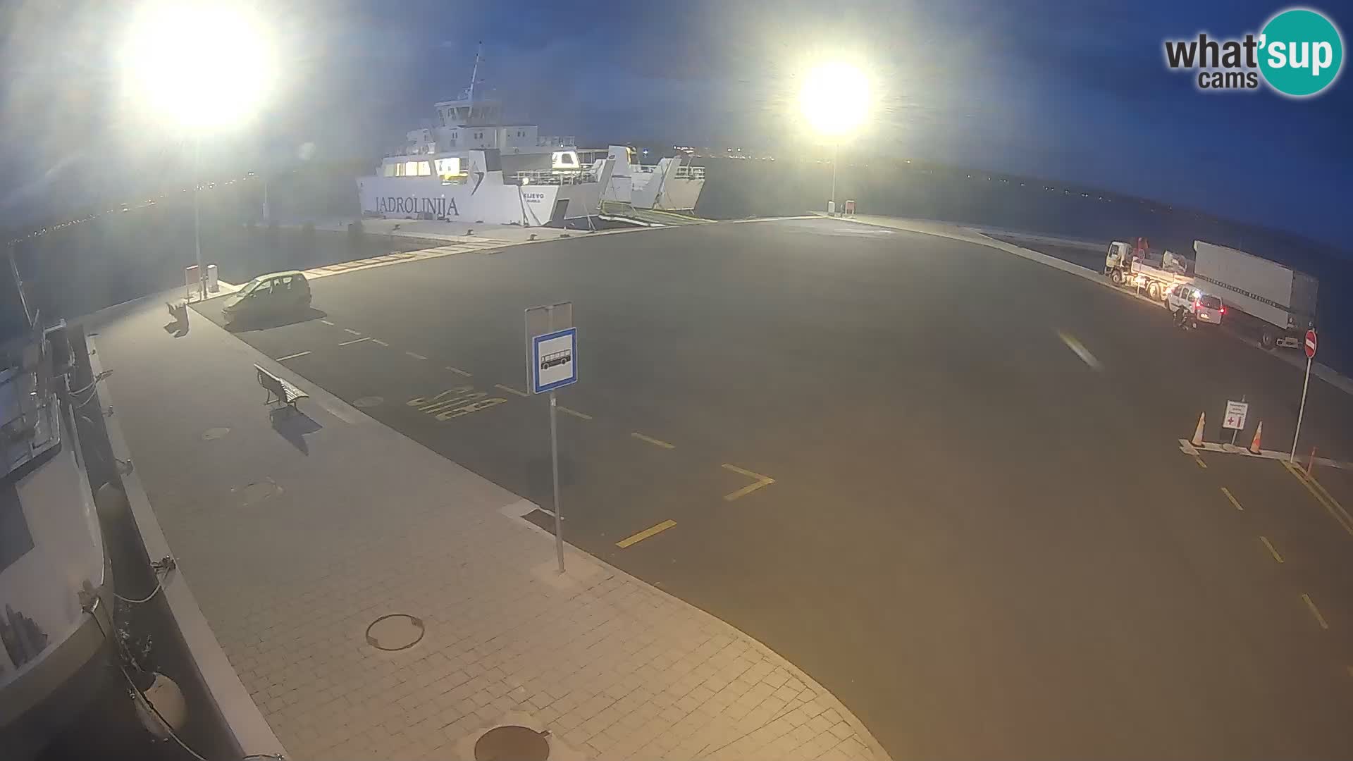 Tkon camera en vivo – Transportar – Dalmacia – Croacia