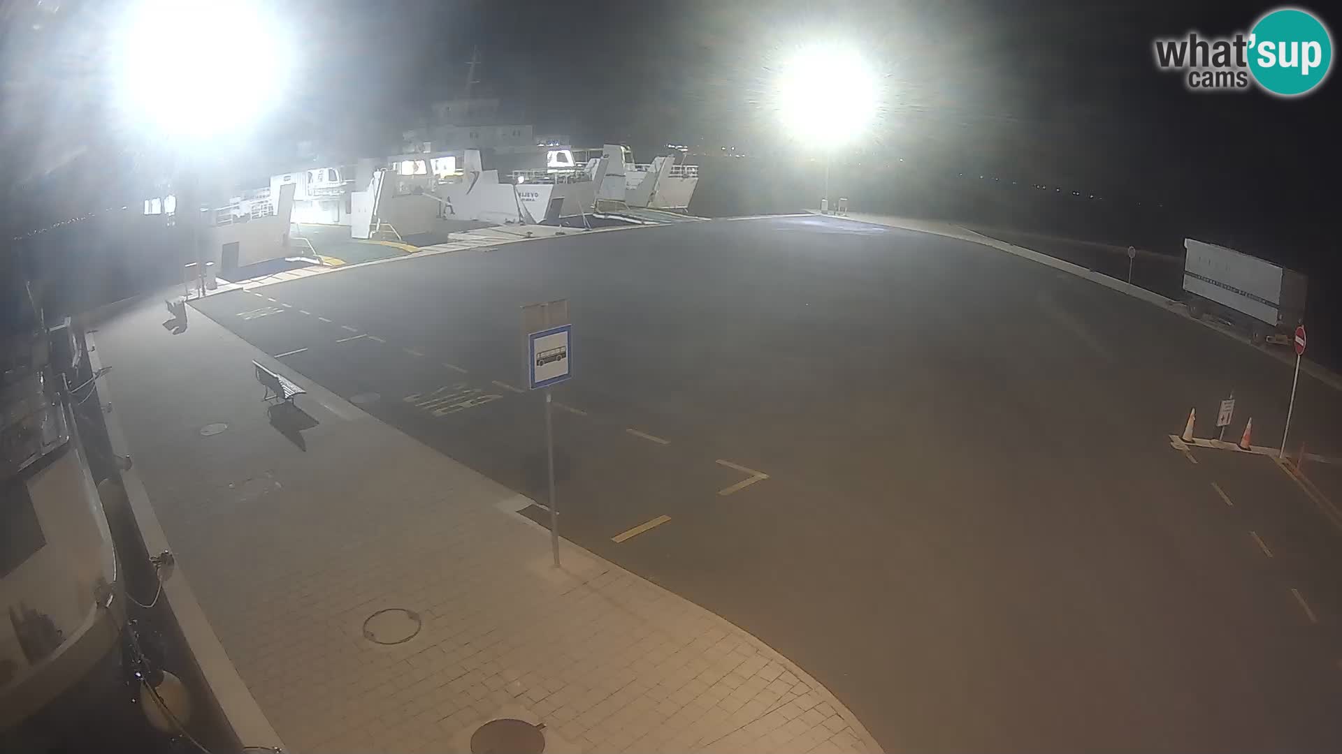 Tkon Live cam – ferry – Dalmatia – Croatia