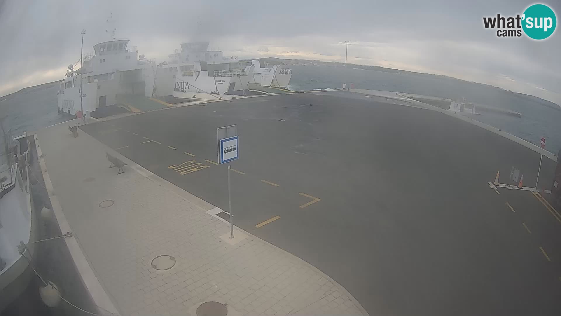 Tkon Live cam – ferry – Dalmatia – Croatia