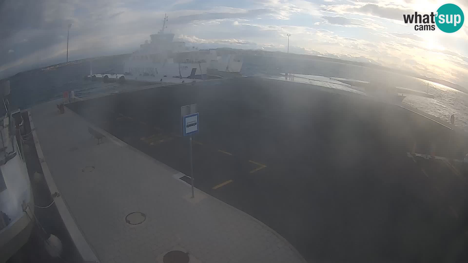 Tkon Live cam – ferry – Dalmatia – Croatia