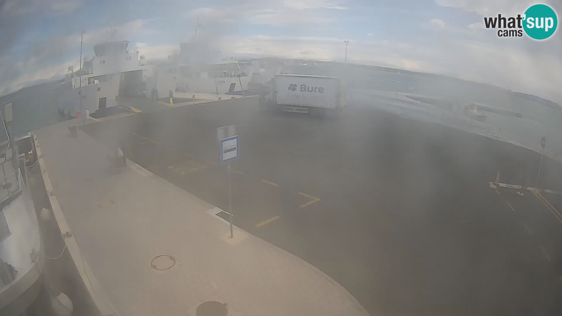 Tkon Live cam – ferry – Dalmatia – Croatia