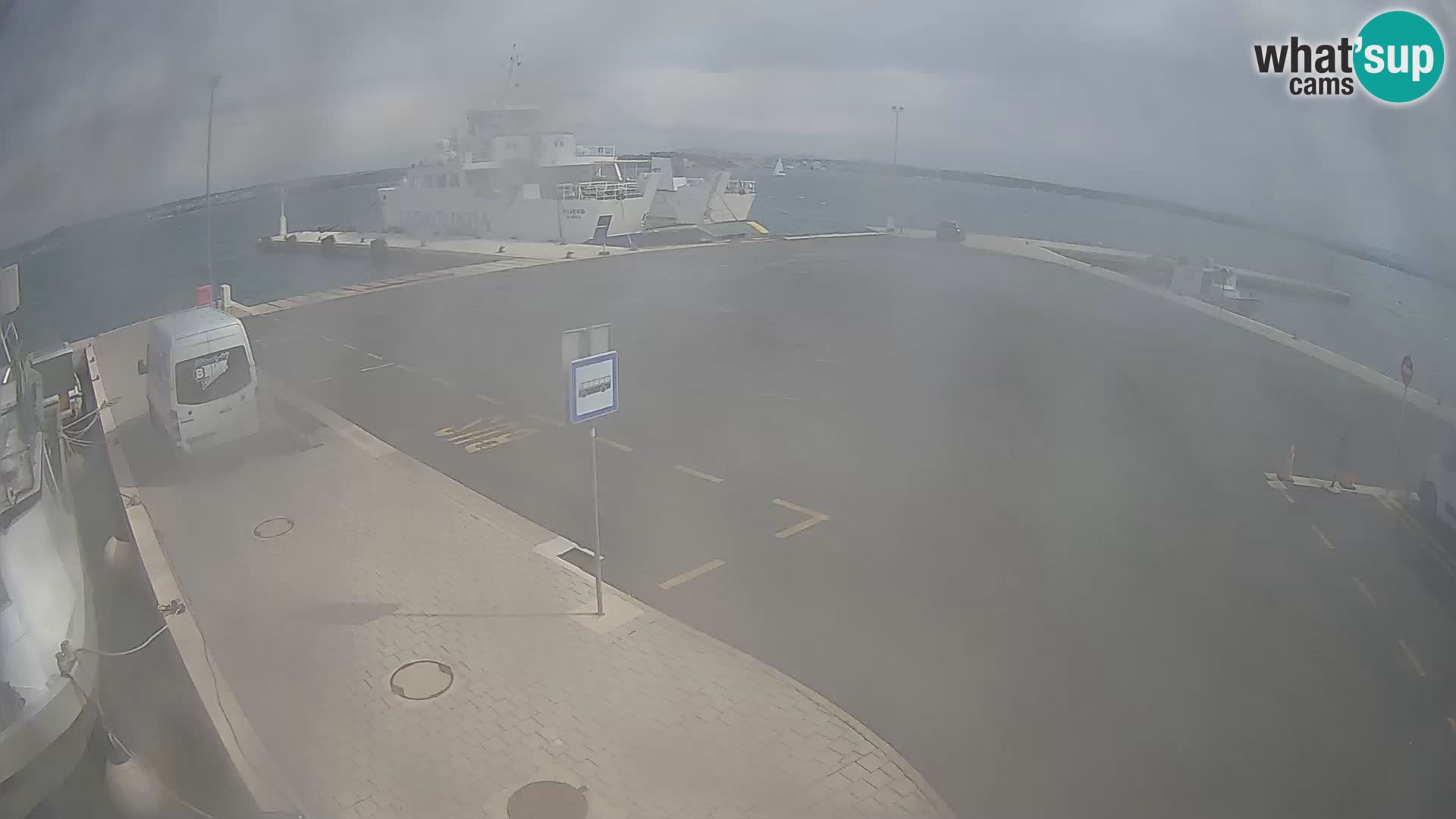 Tkon Live cam – ferry – Dalmatia – Croatia