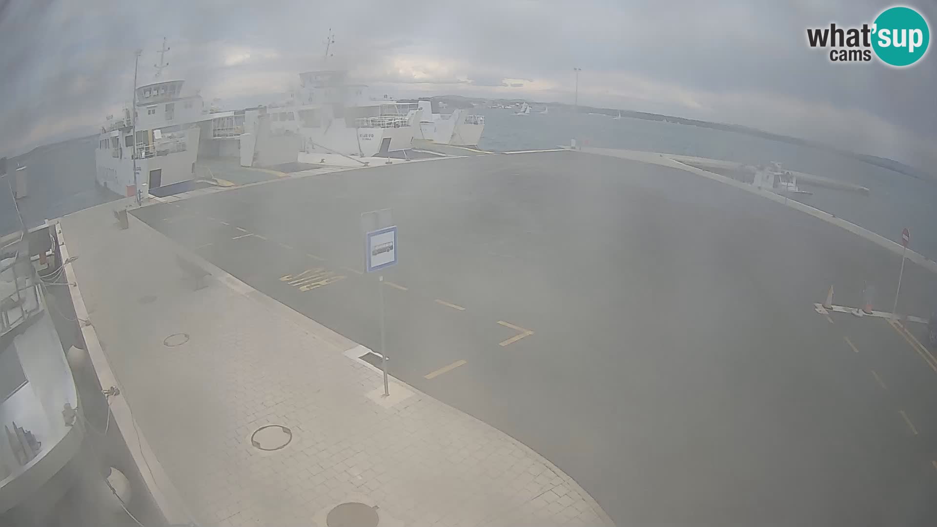 Tkon Live cam – traghetto – Dalmazia – Croazia