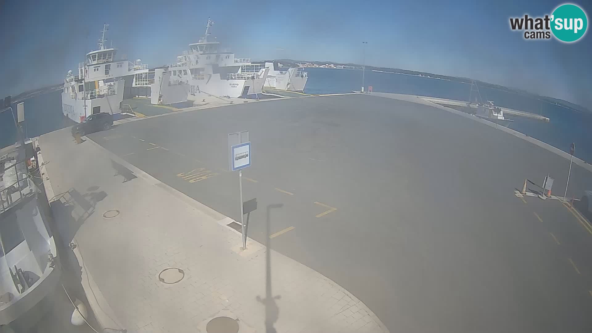 Tkon Live cam – traghetto – Dalmazia – Croazia