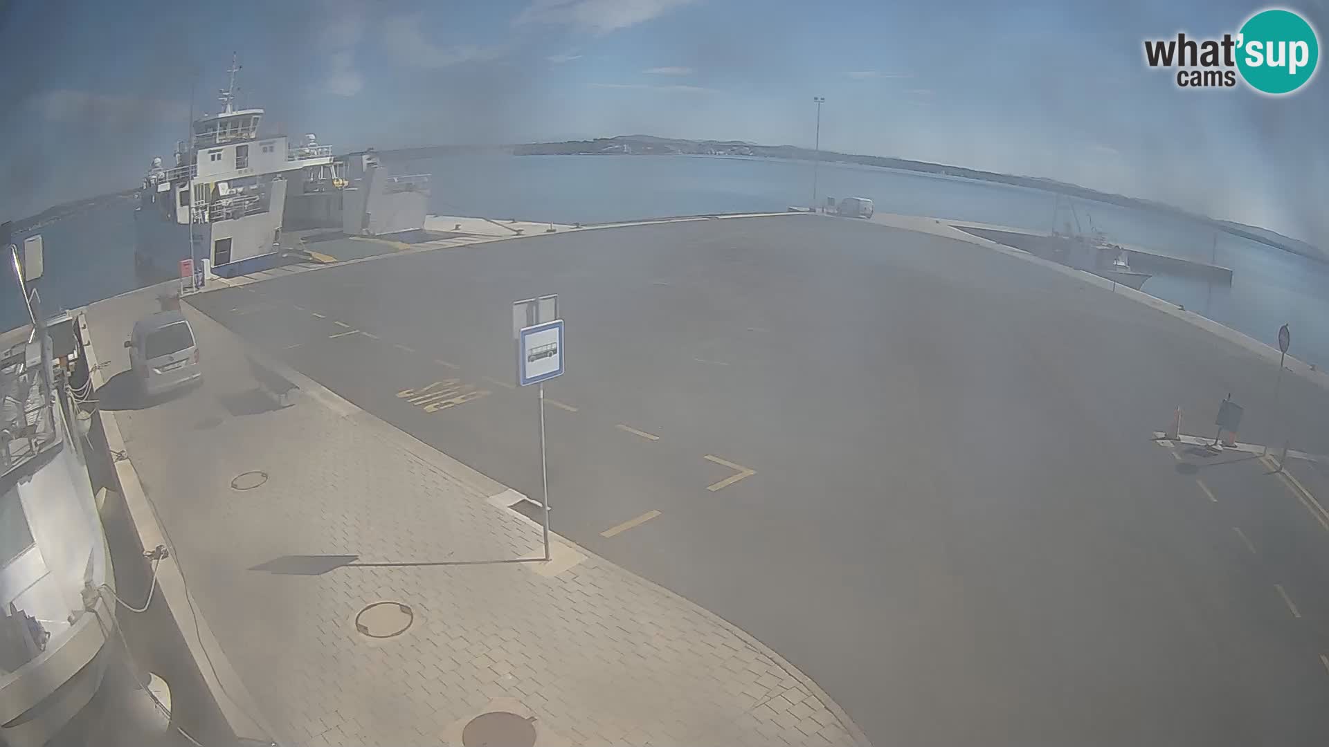 Tkon Live cam – ferry – Dalmatia – Croatia