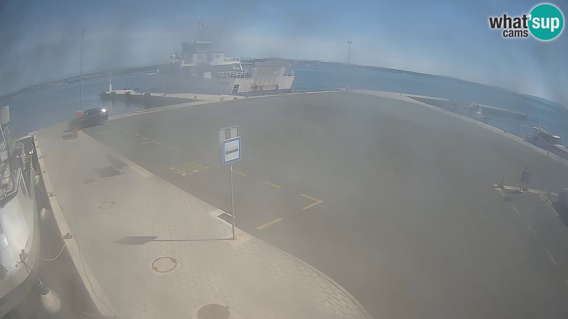 Tkon Live cam – ferry – Dalmatia – Croatia