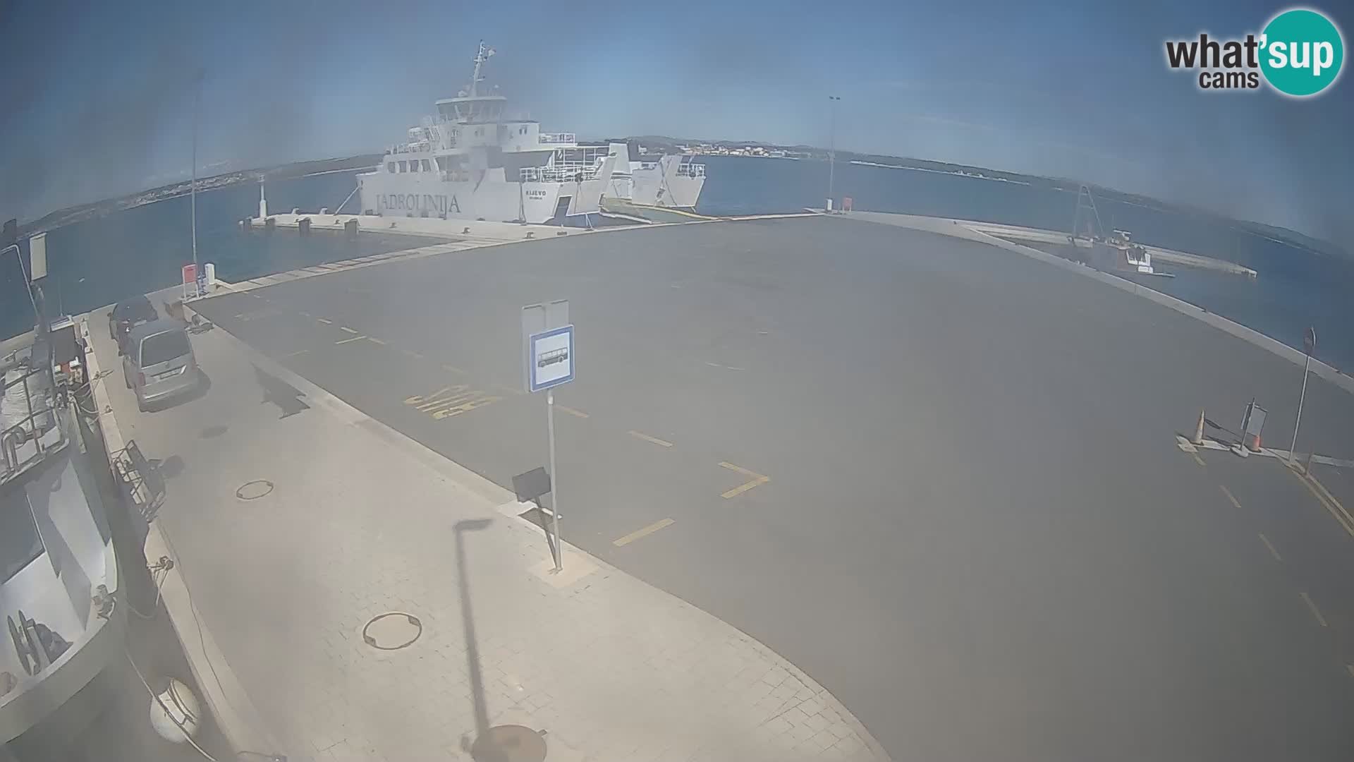 Tkon Live cam – Fähre – Dalmatien – Kroatien