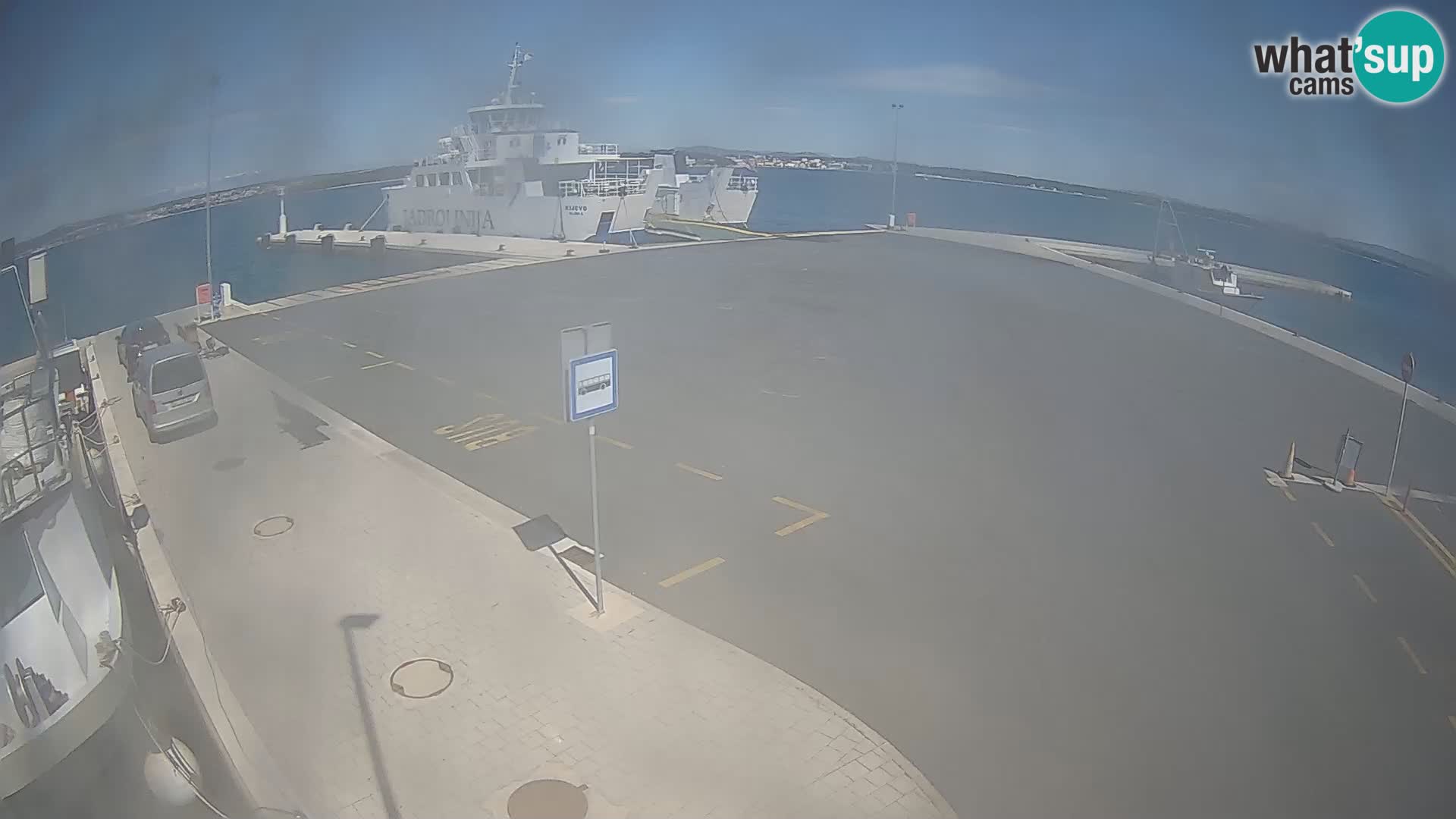 Tkon Live cam – Fähre – Dalmatien – Kroatien