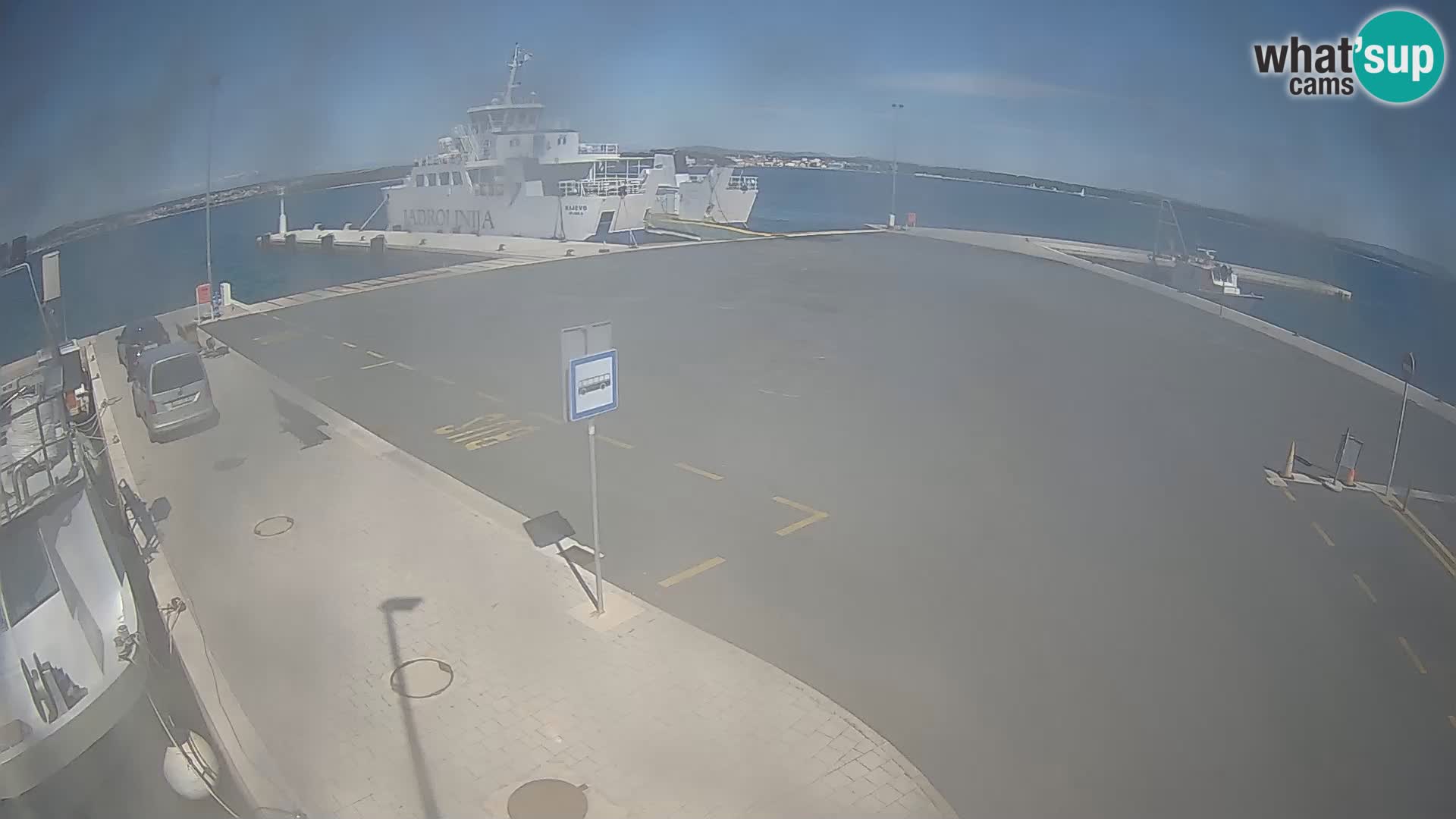 Tkon Live cam – Fähre – Dalmatien – Kroatien