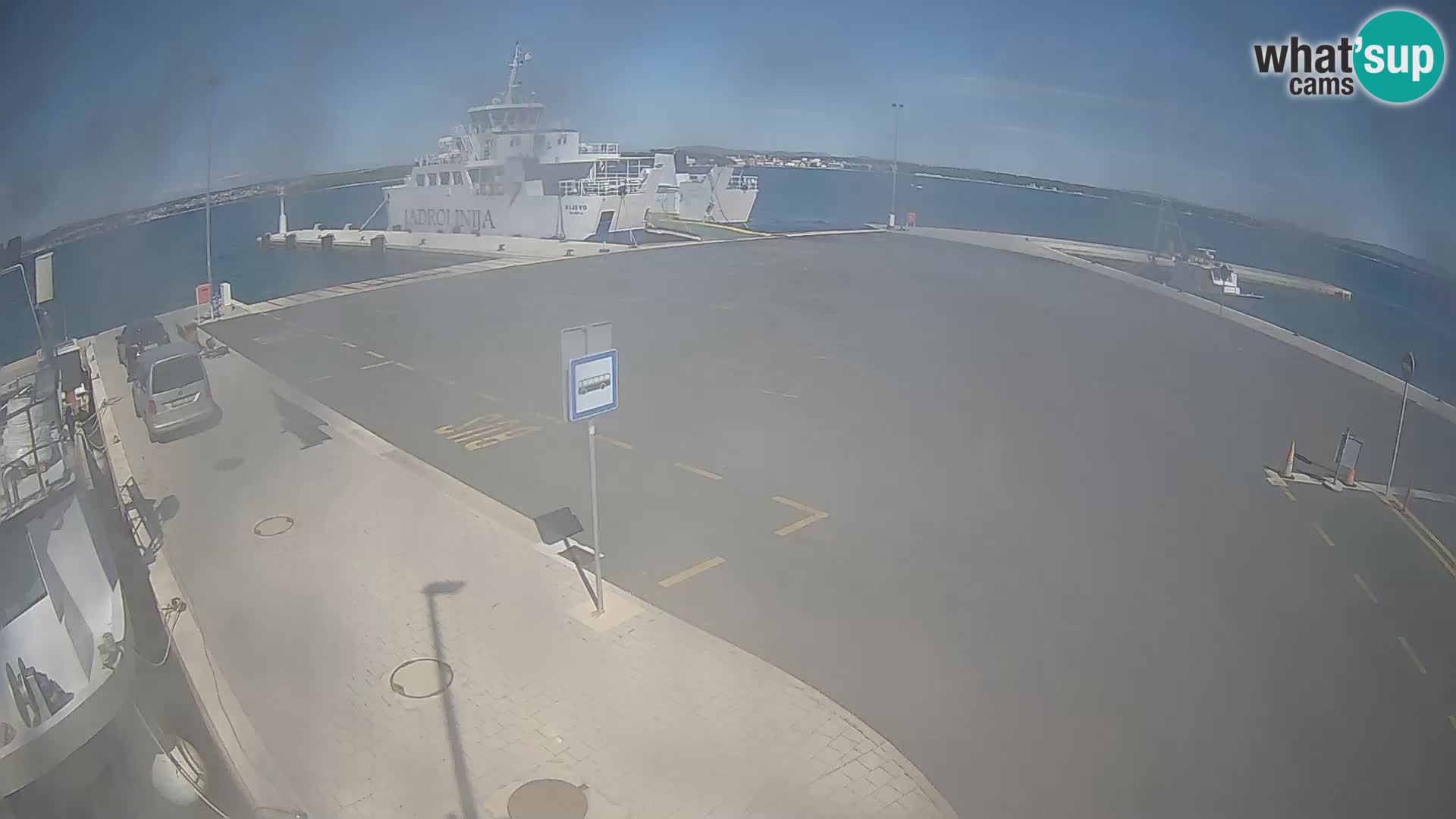 Tkon Live cam – ferry – Dalmatia – Croatia