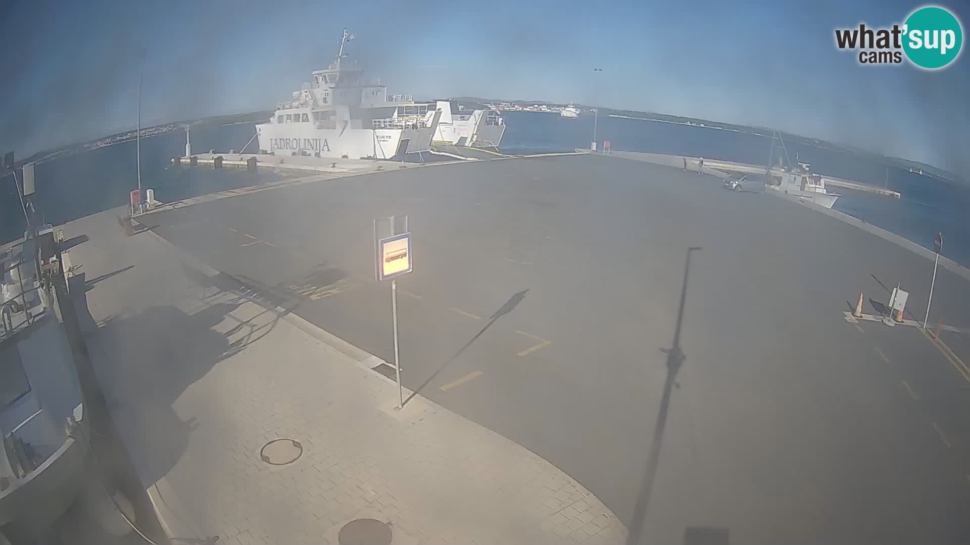 Tkon Live cam – traghetto – Dalmazia – Croazia