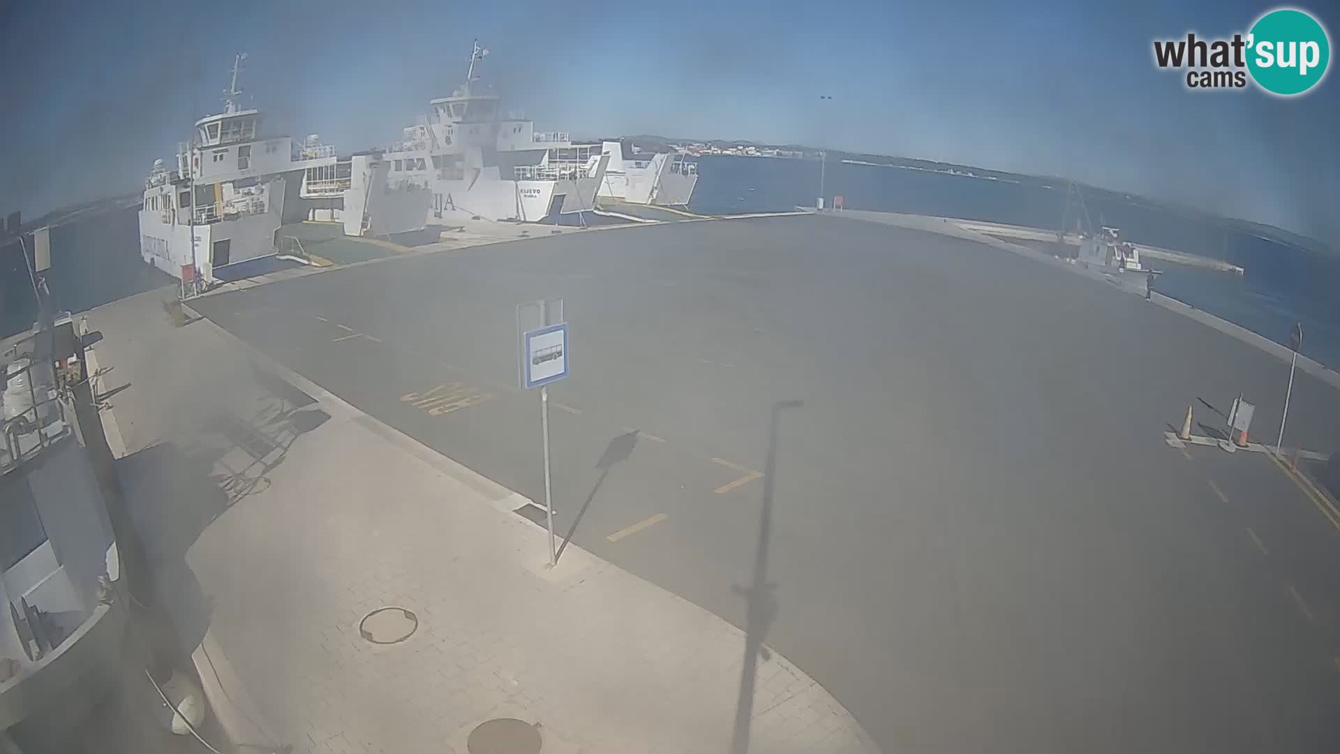 Tkon Live cam – Fähre – Dalmatien – Kroatien