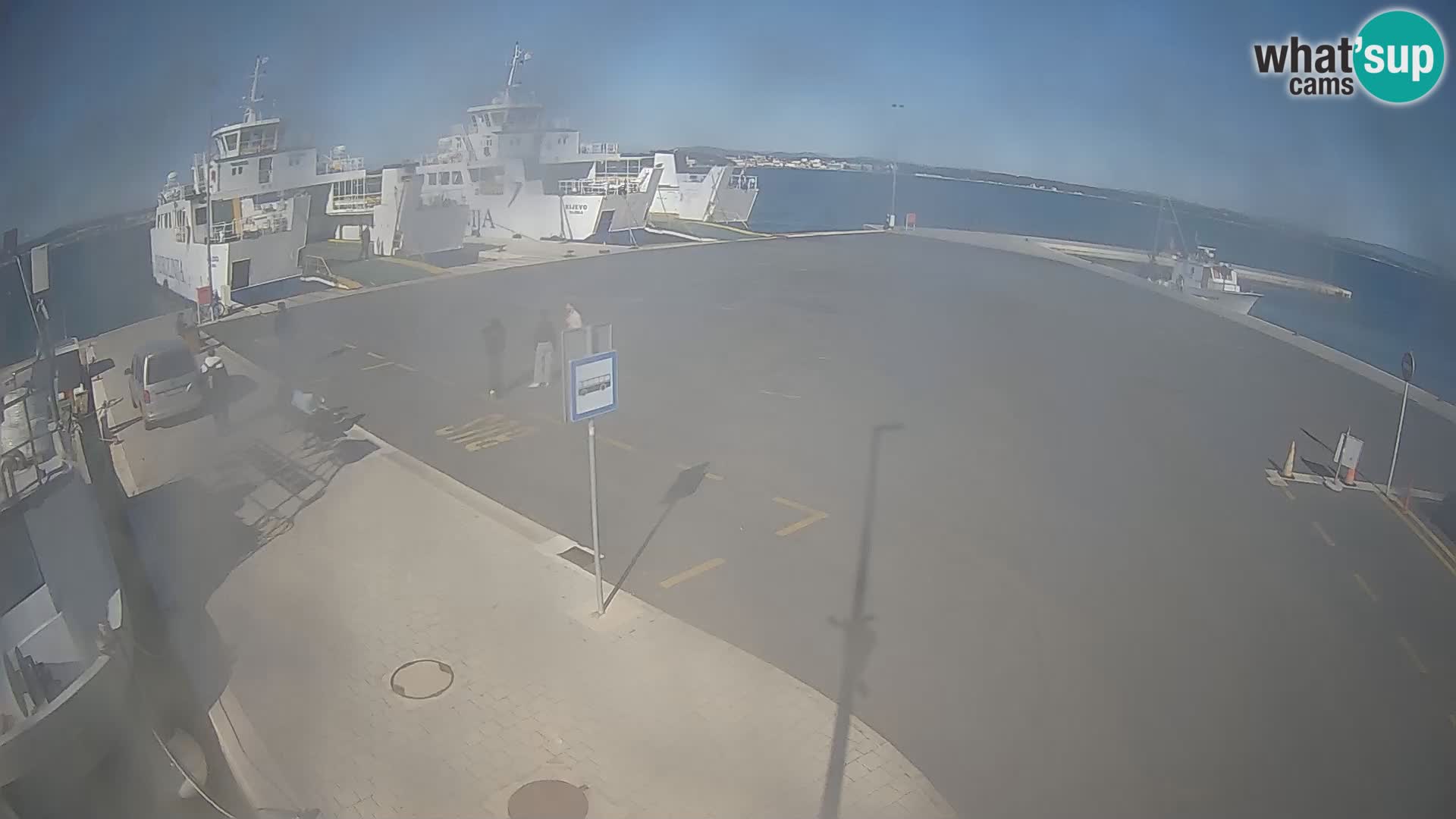 Tkon Live cam – Fähre – Dalmatien – Kroatien