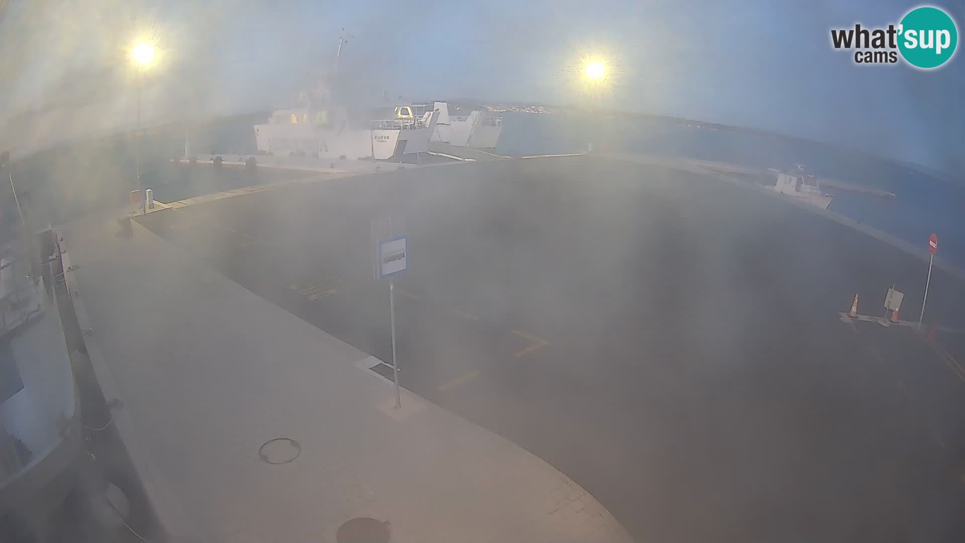 Tkon Live cam – ferry – Dalmatie – Croatie