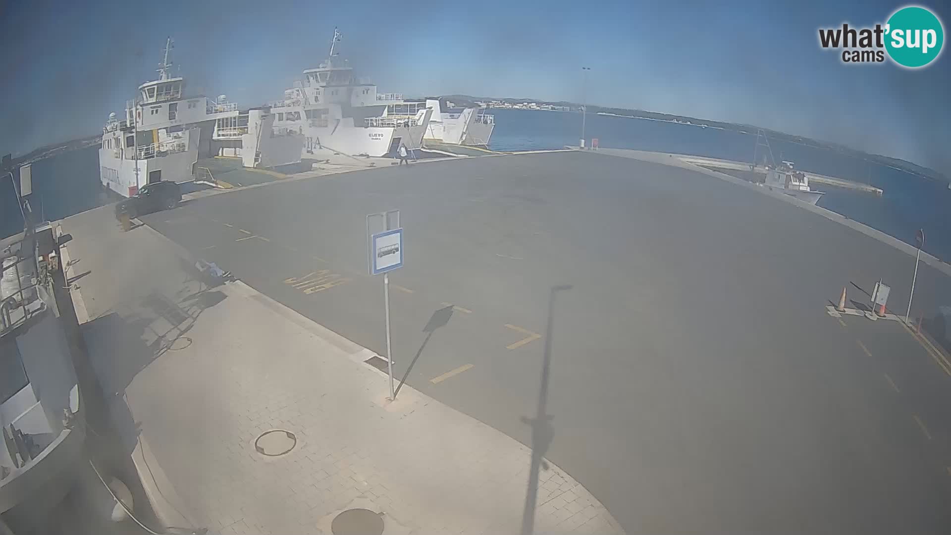 Tkon camera en vivo – Transportar – Dalmacia – Croacia