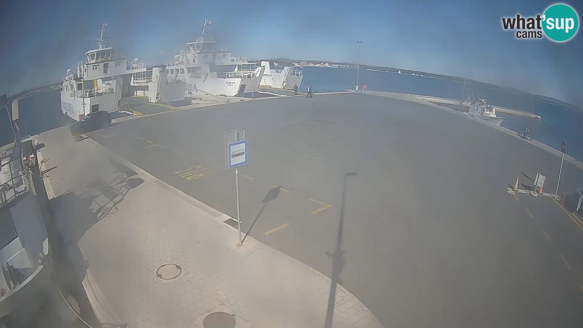 Tkon Live cam – Fähre – Dalmatien – Kroatien