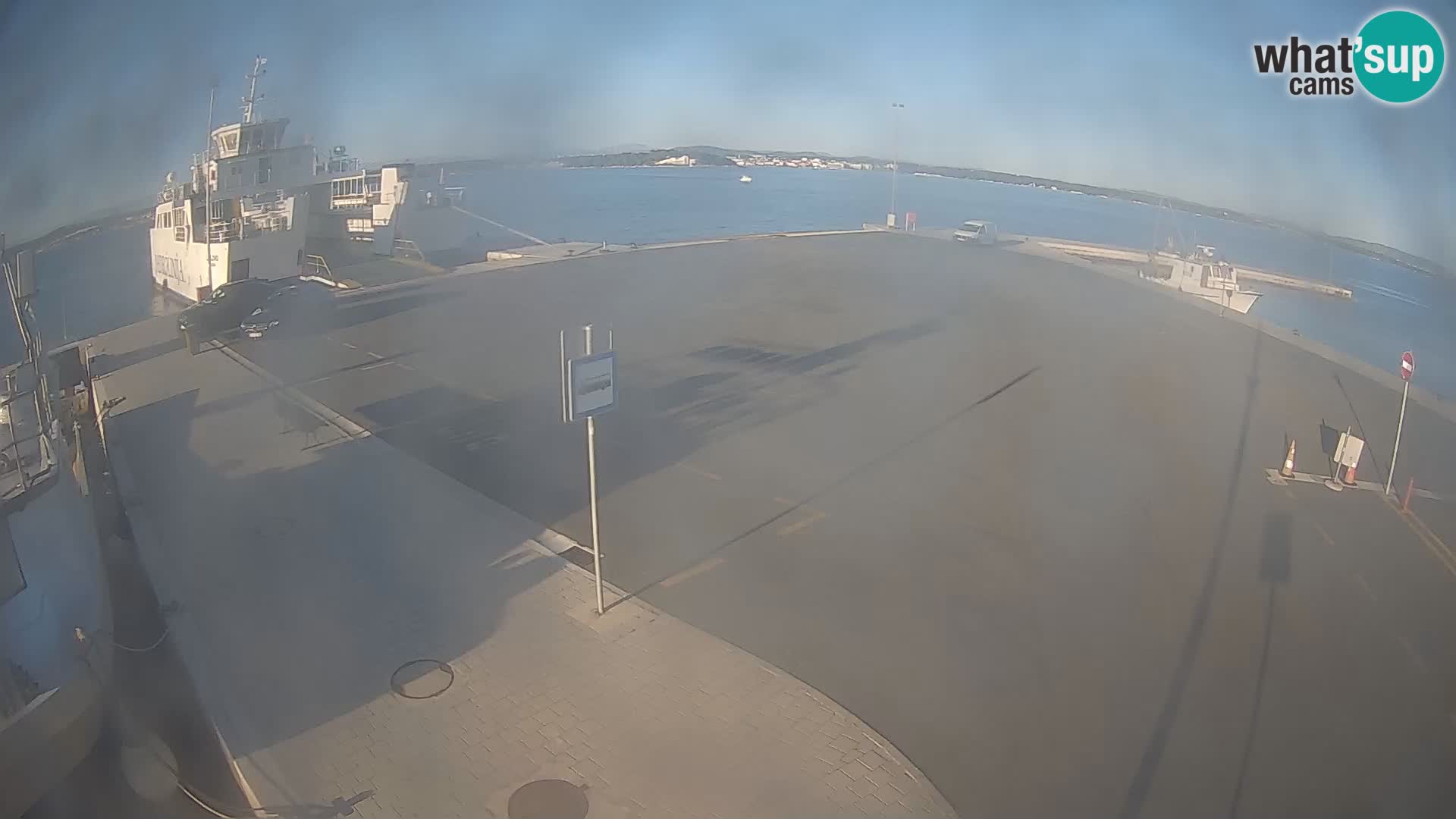 Tkon Live cam – ferry – Dalmatia – Croatia