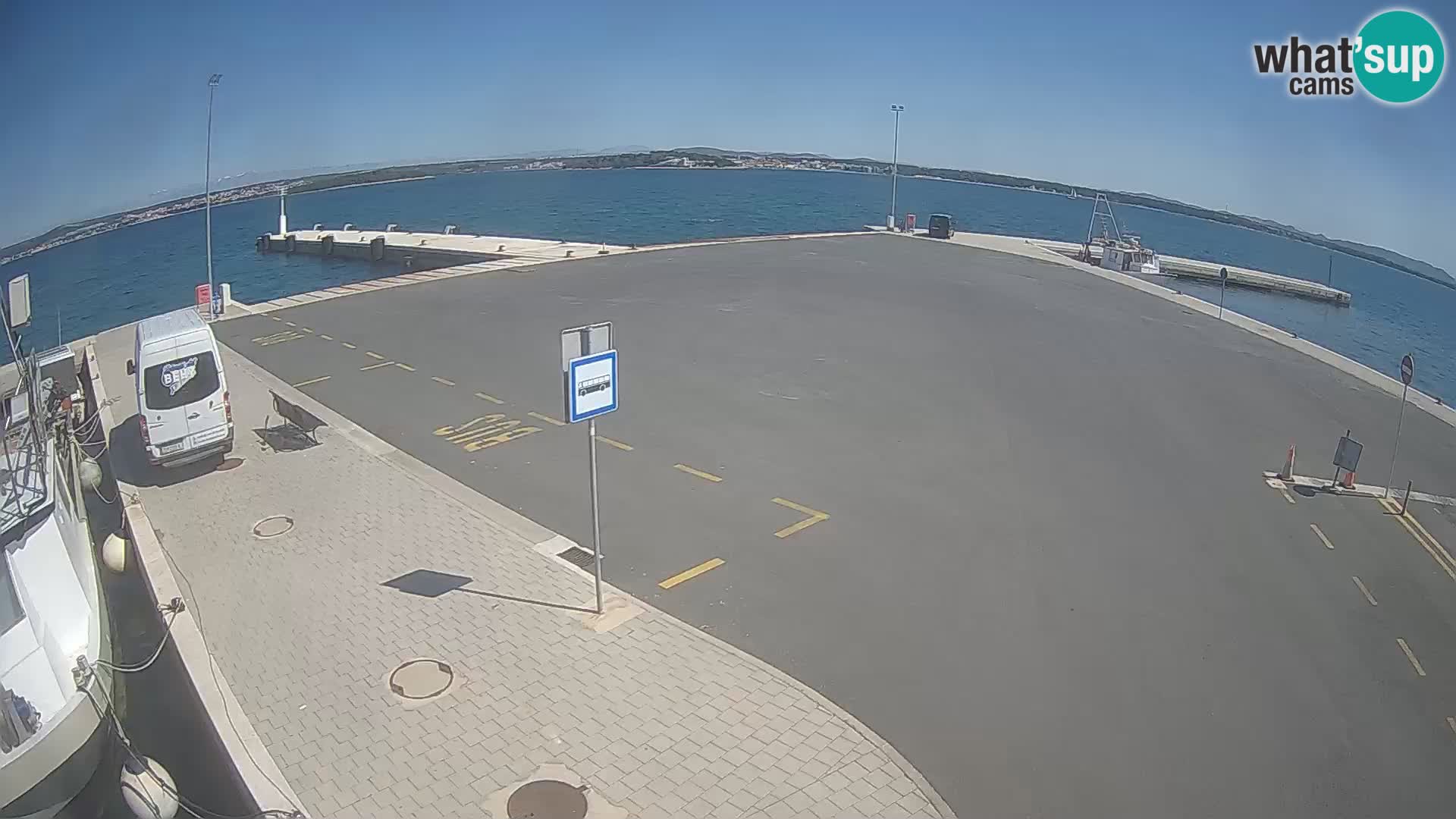 Tkon Live cam – ferry – Dalmatia – Croatia