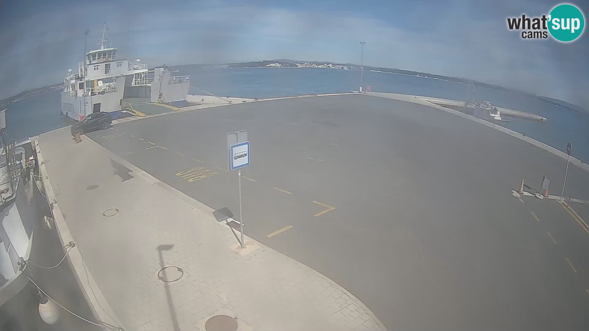 Tkon Live cam – ferry – Dalmatia – Croatia