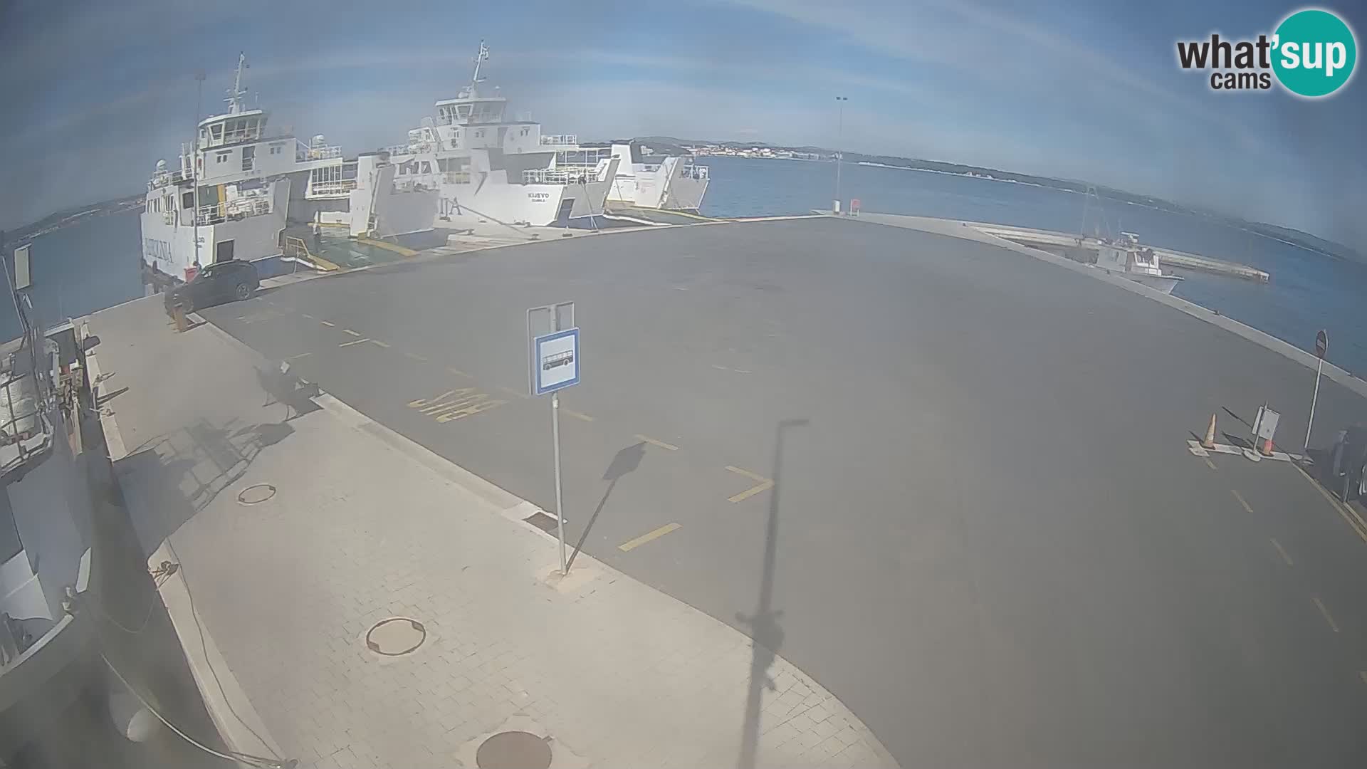 Tkon camera en vivo – Transportar – Dalmacia – Croacia