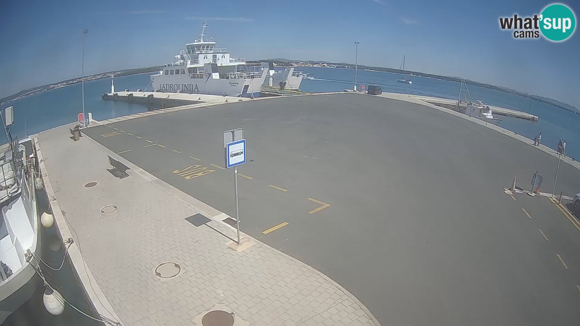 Tkon camera en vivo – Transportar – Dalmacia – Croacia