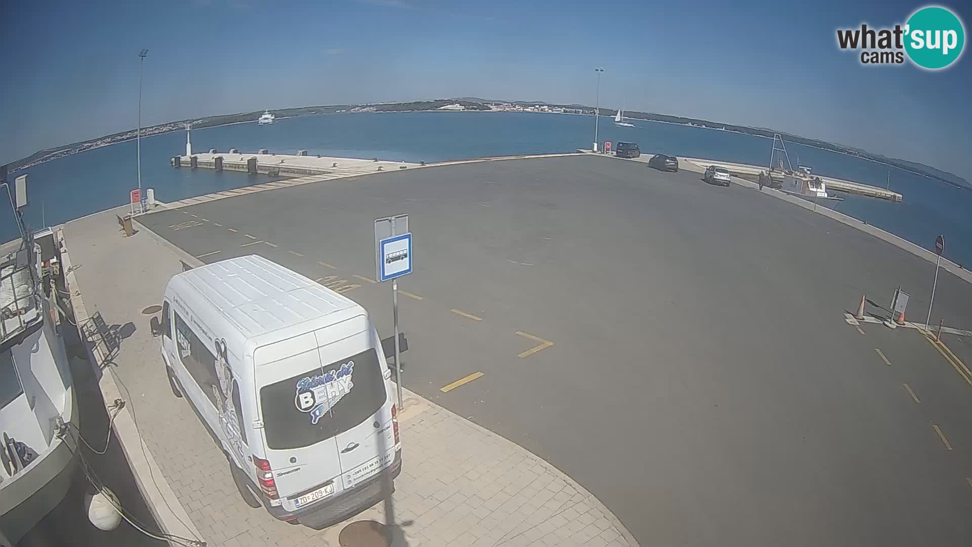 Tkon Live cam – traghetto – Dalmazia – Croazia