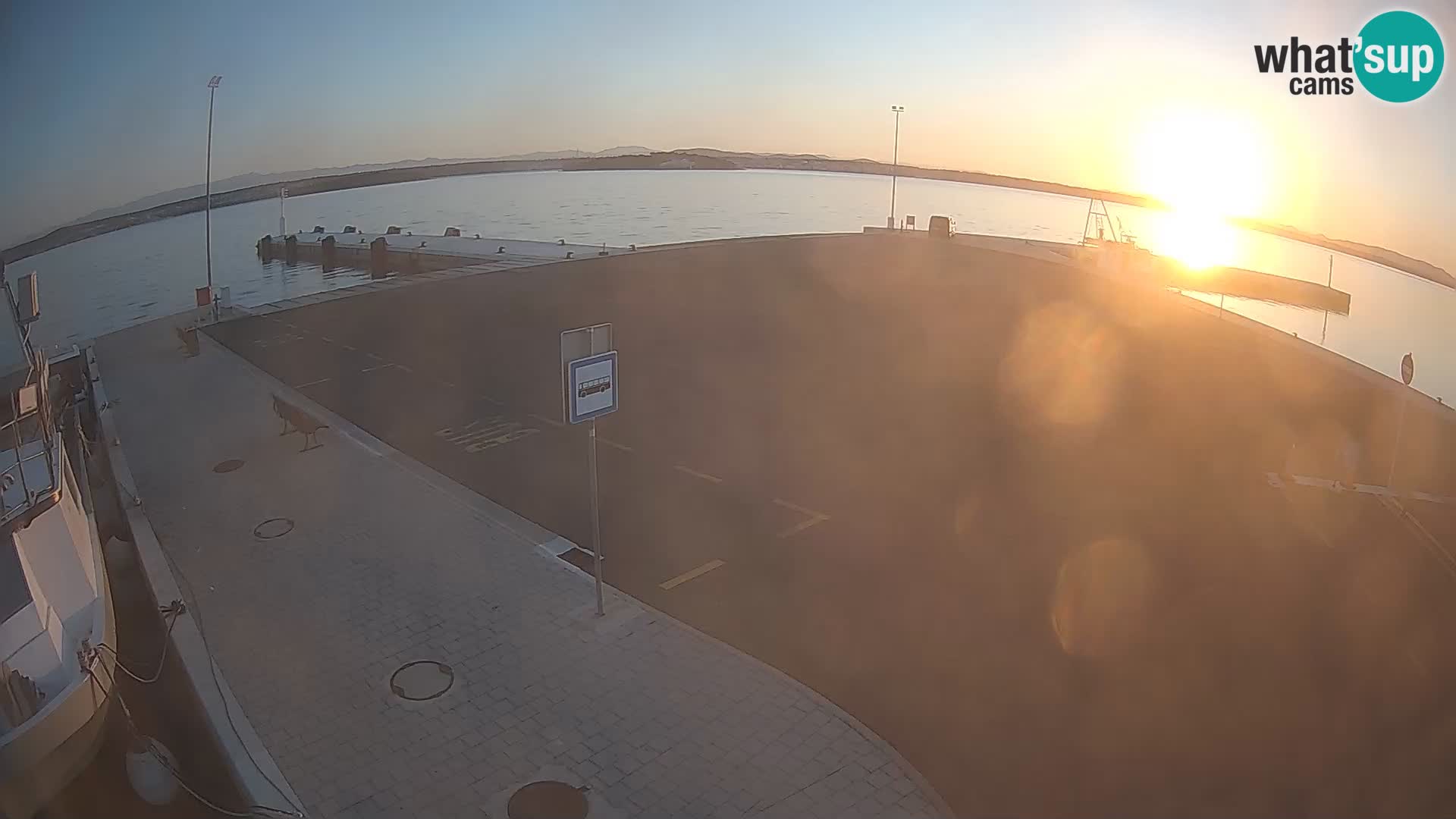 Tkon Live cam – traghetto – Dalmazia – Croazia