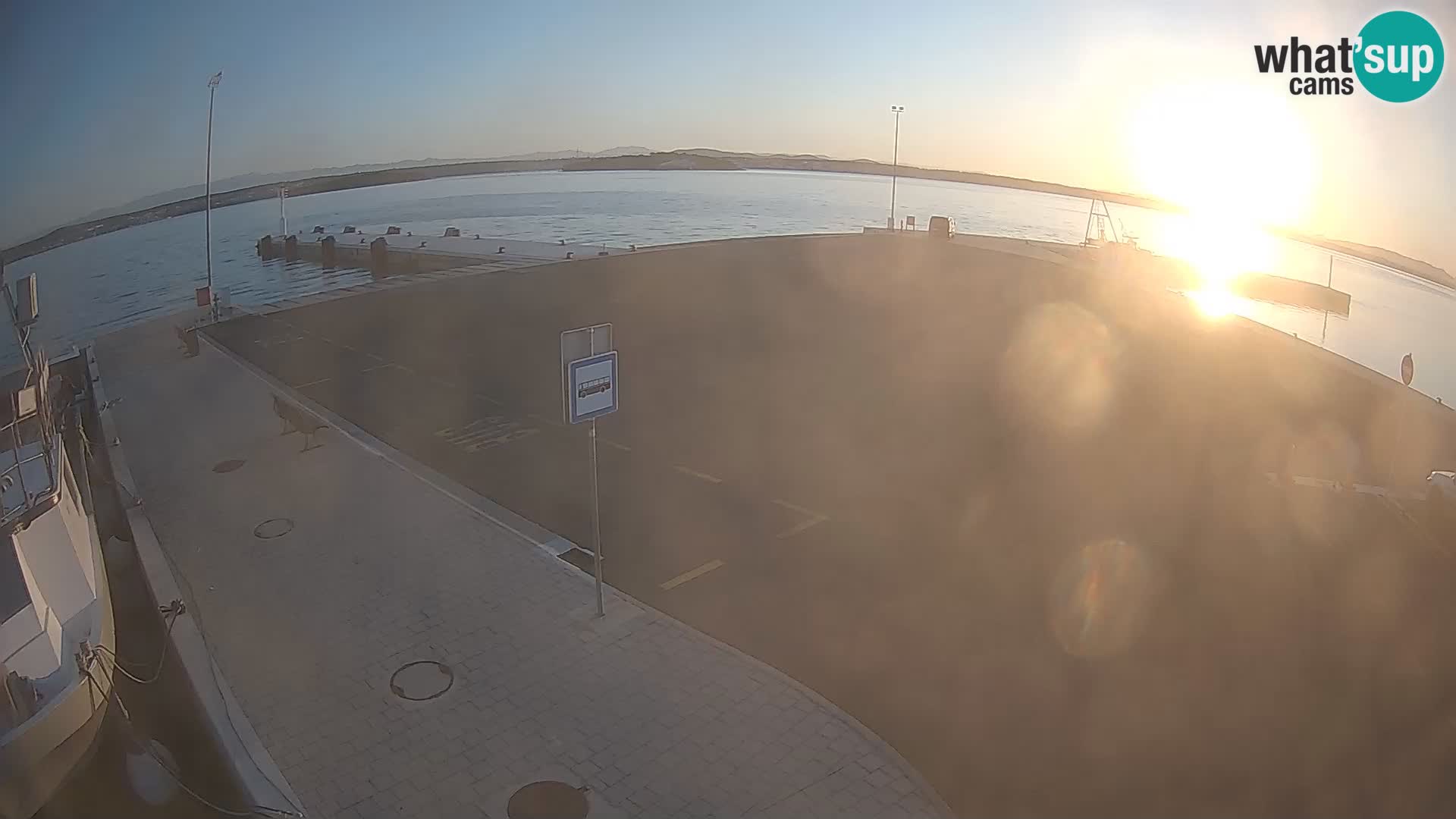 Tkon Live cam – traghetto – Dalmazia – Croazia