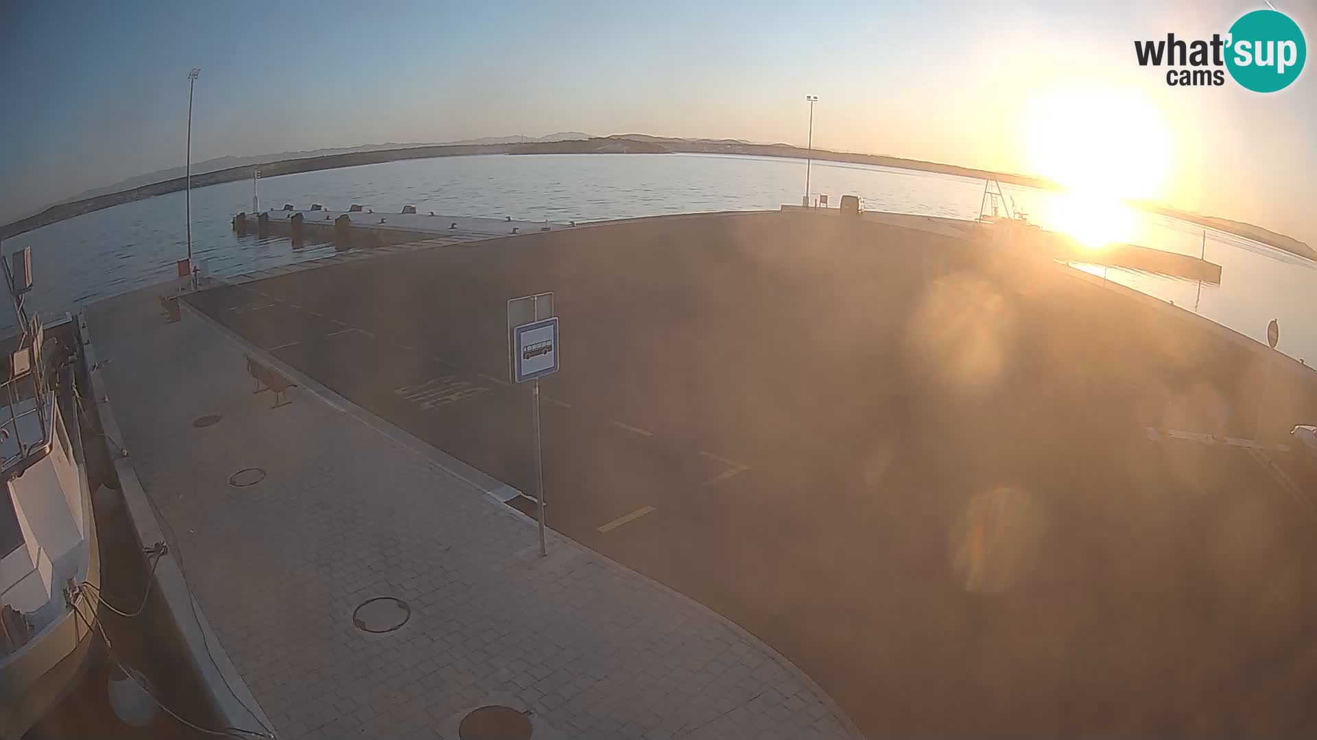 Tkon Live cam – traghetto – Dalmazia – Croazia