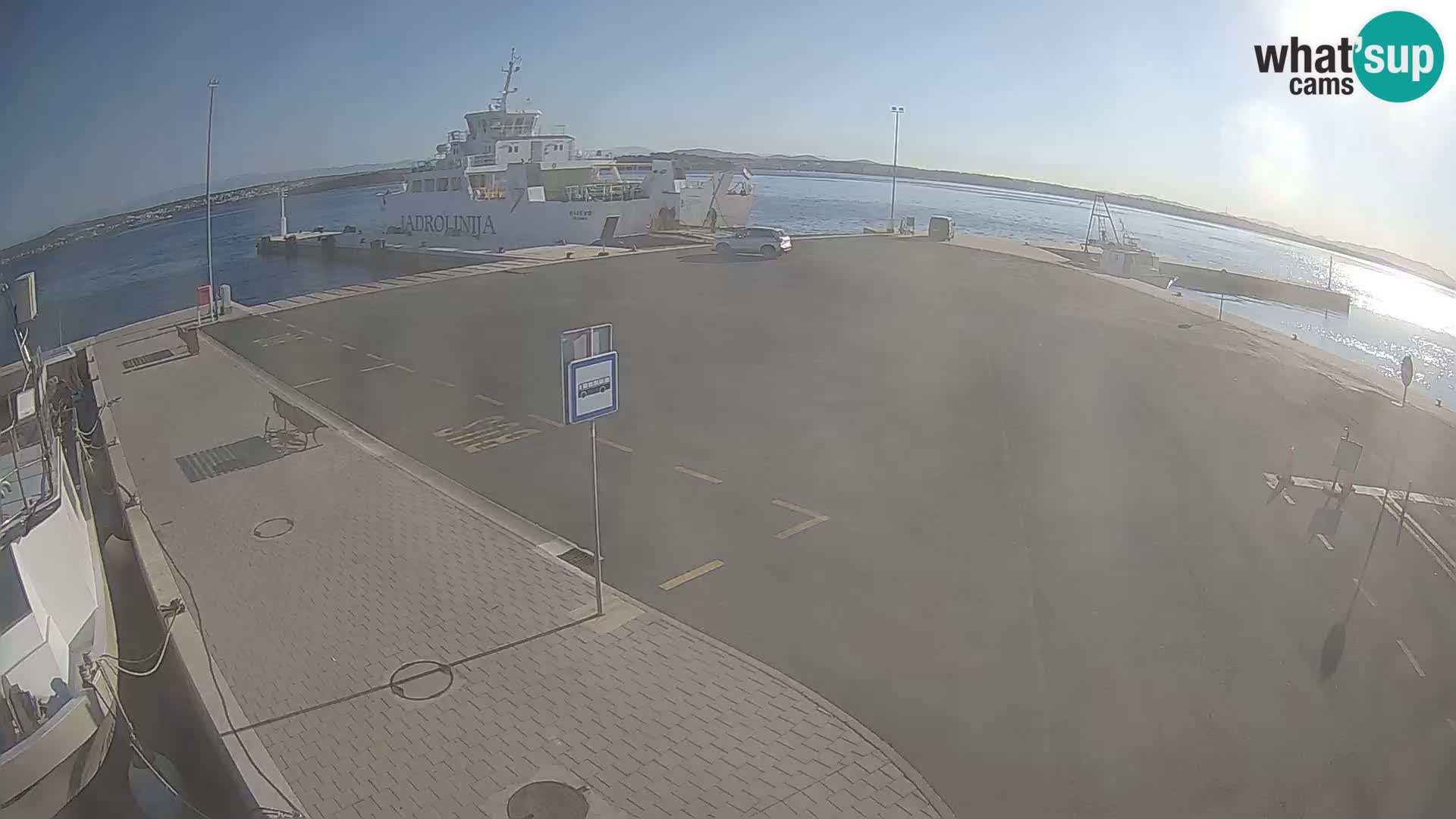 Tkon Live cam – traghetto – Dalmazia – Croazia