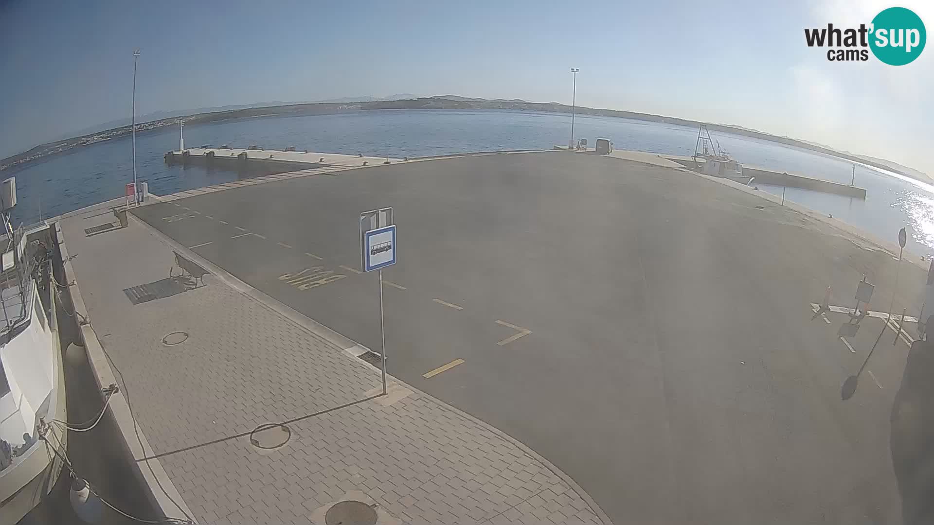 Tkon Live cam – traghetto – Dalmazia – Croazia