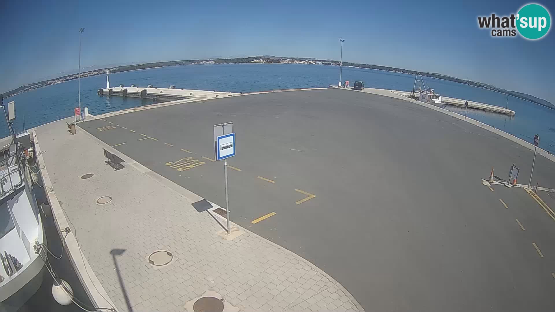 Tkon Live cam – ferry – Dalmatia – Croatia