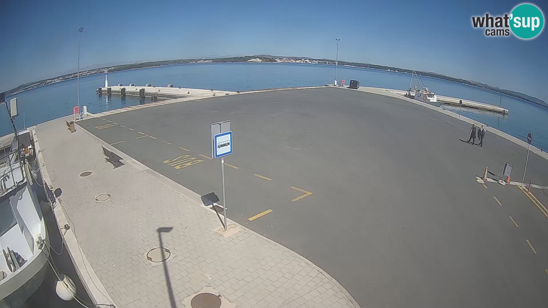 Tkon Live cam – ferry – Dalmatia – Croatia