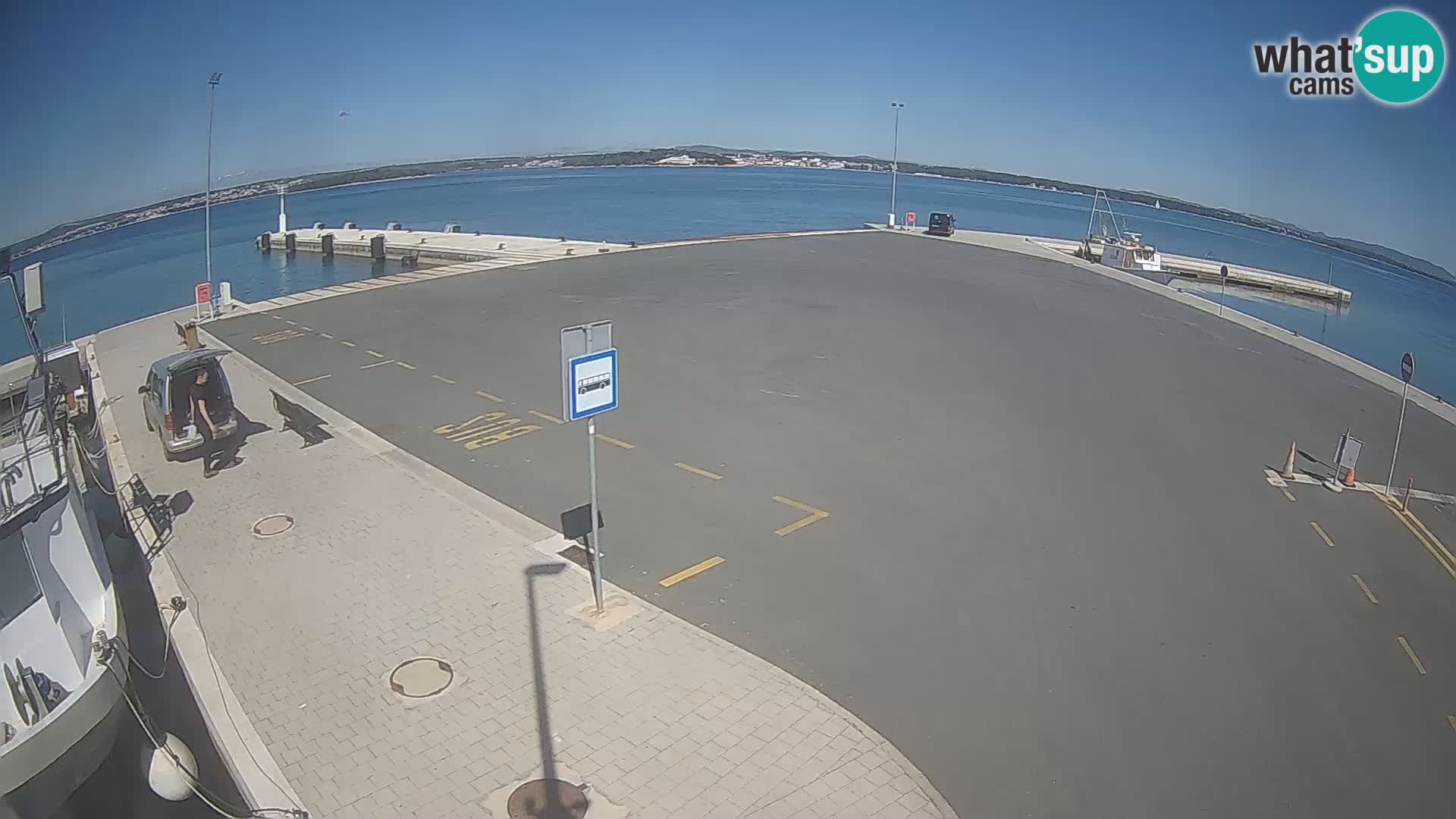 Tkon Live cam – traghetto – Dalmazia – Croazia