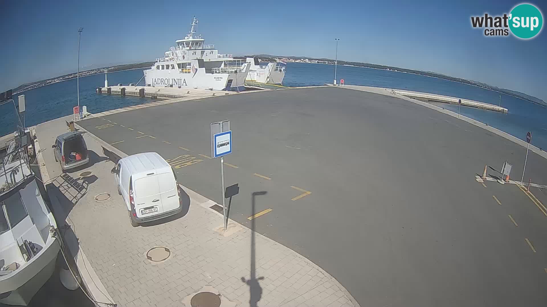 Tkon camera en vivo – Transportar – Dalmacia – Croacia