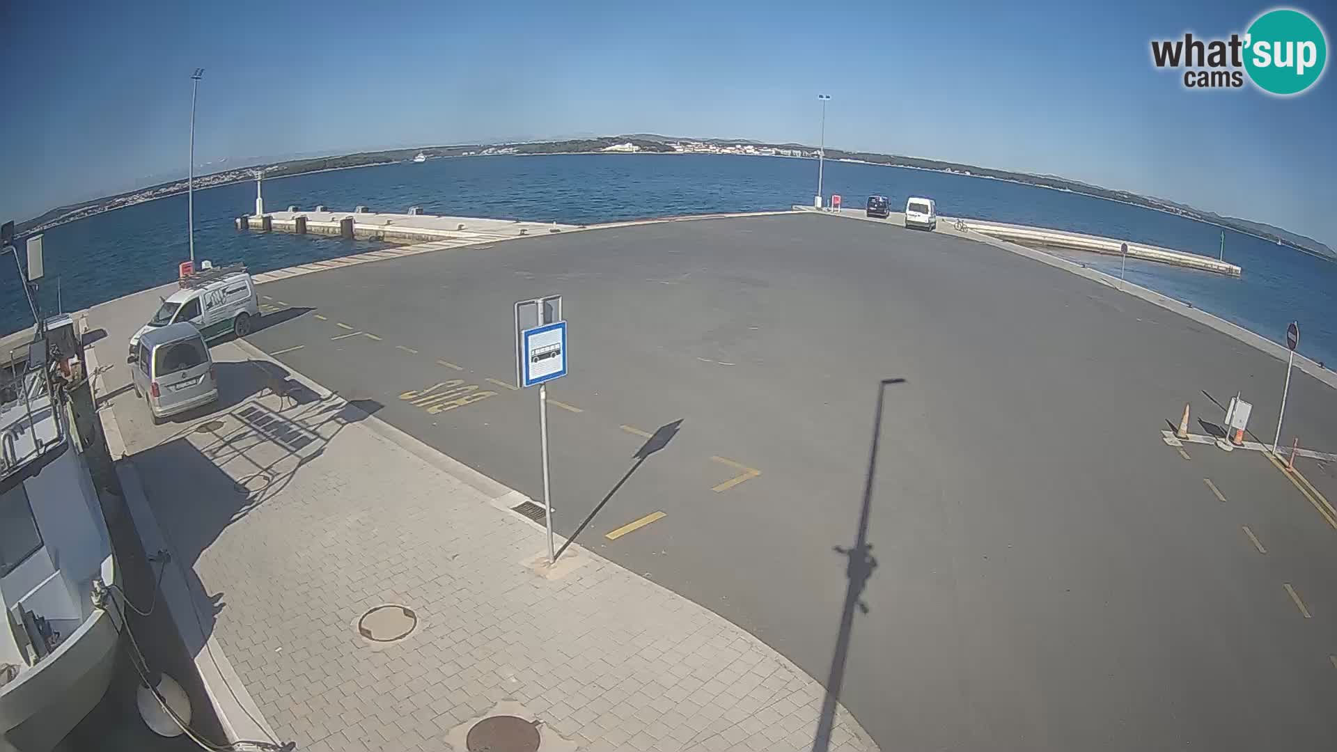 Tkon camera en vivo – Transportar – Dalmacia – Croacia